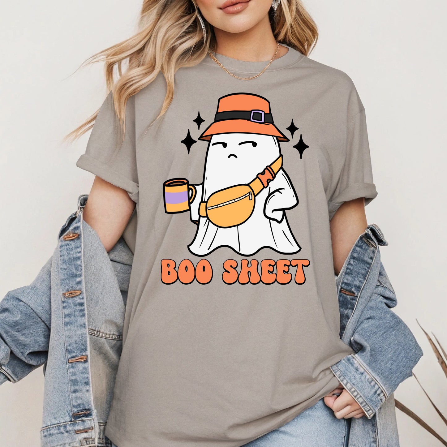 Funny Boo Sheet Halloween Shirt