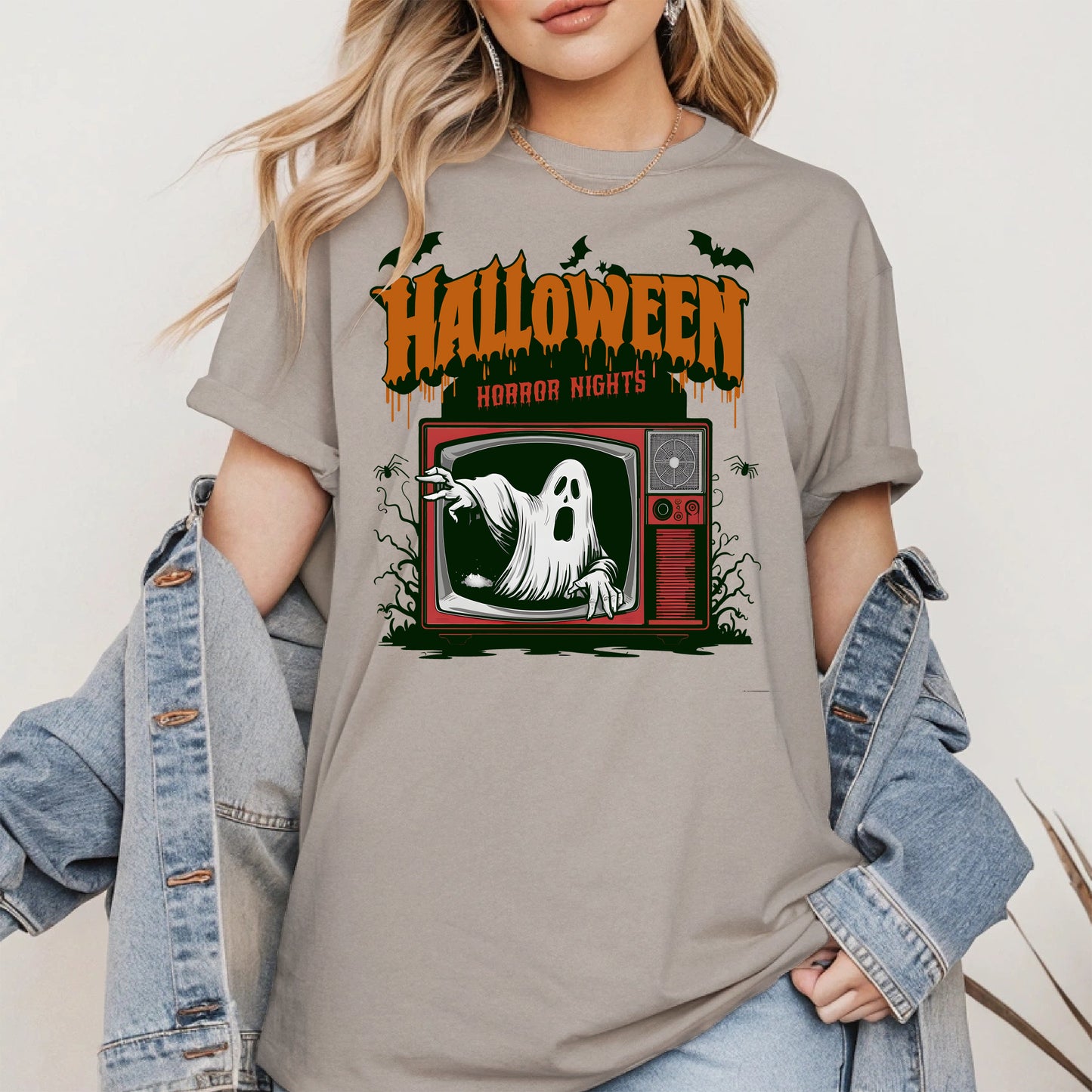 Halloween Horror Nights Ghost TV Shirt