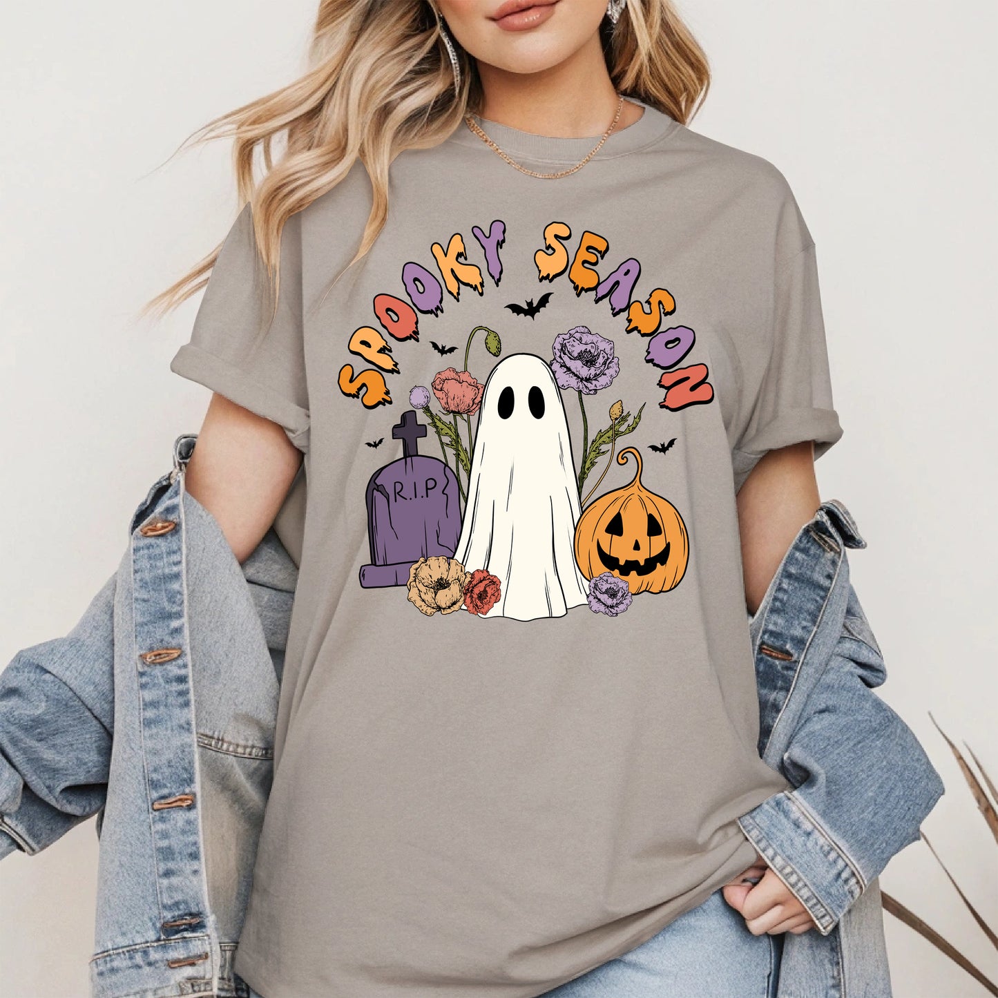 Spooky Season Ghost Halloween Shirt