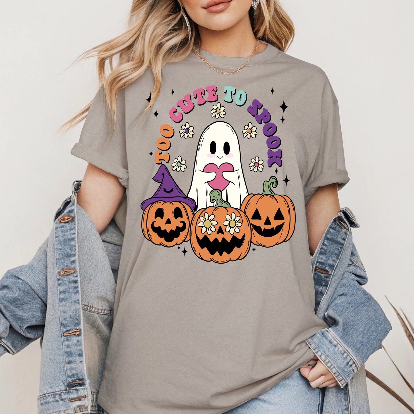 Too Cute To Spook Halloween Shirt