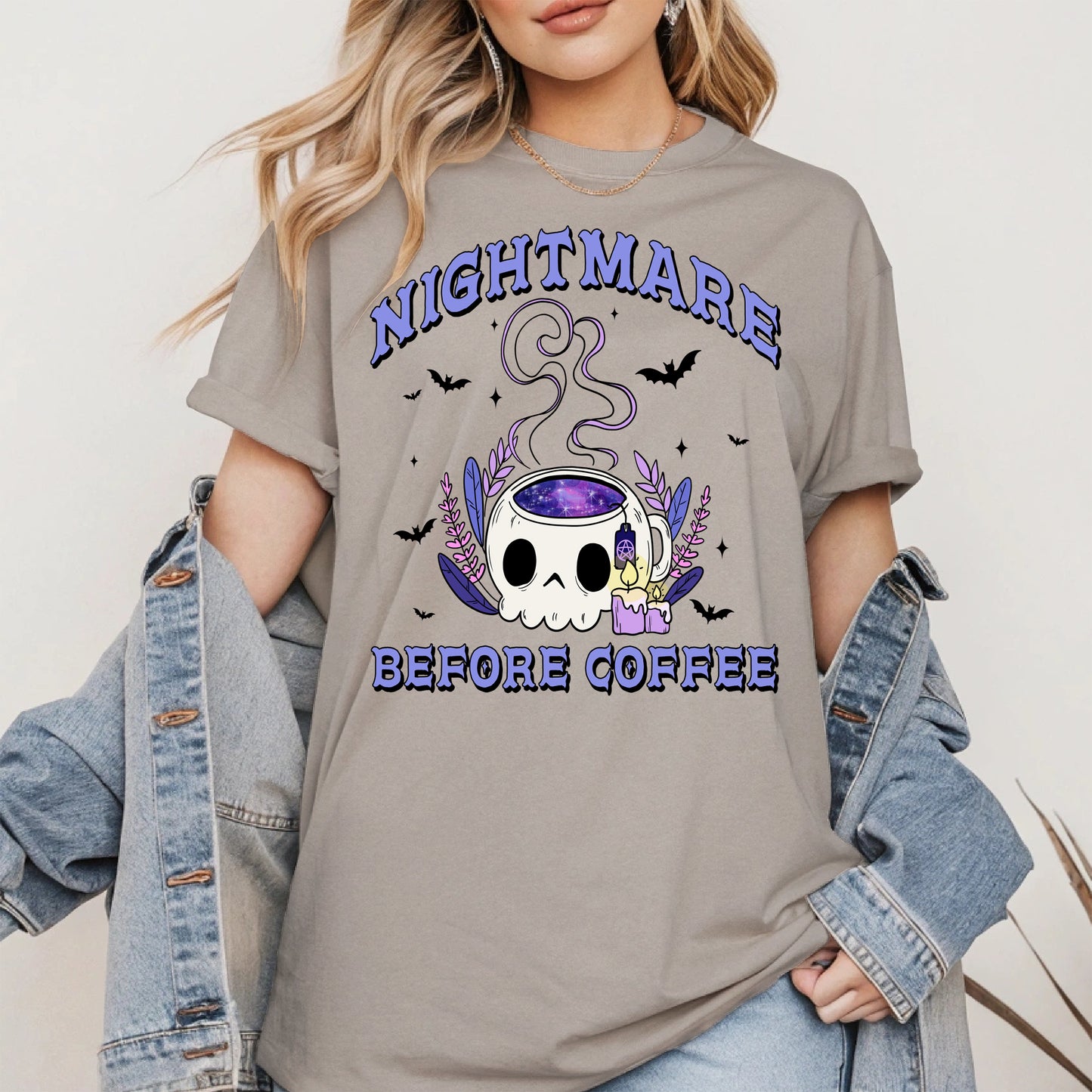 Nightmare Before Coffee Halloween Shirt