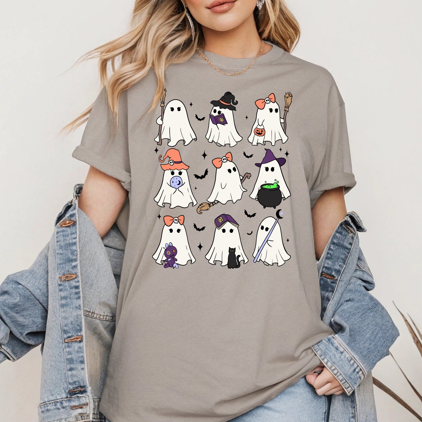 Cute Halloween Ghost Squad Shirt