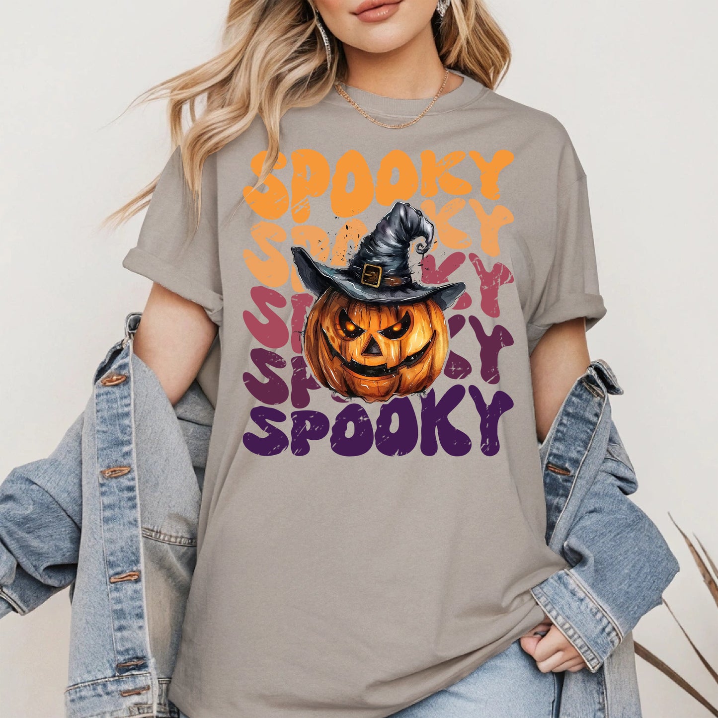 Spooky Pumpkin Halloween Shirt