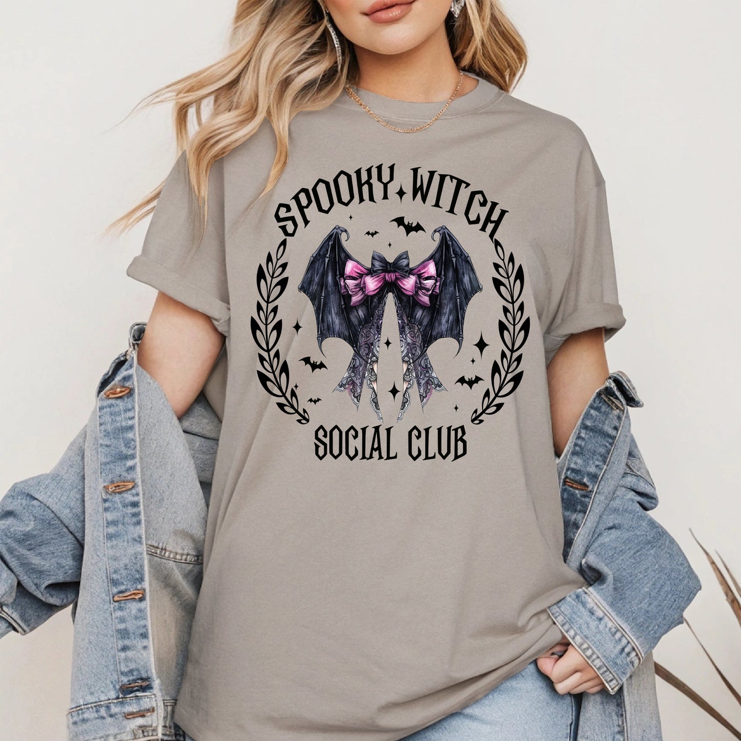 Spooky Witch Social Club Shirt
