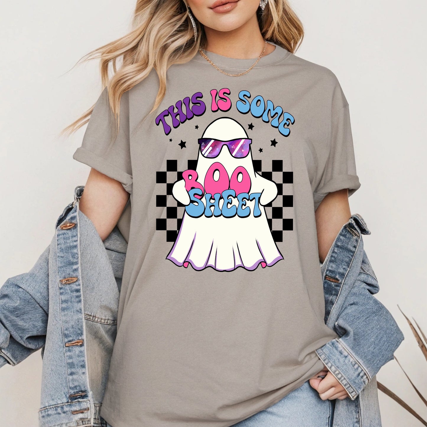 Funny Boo Sheet Halloween Shirt