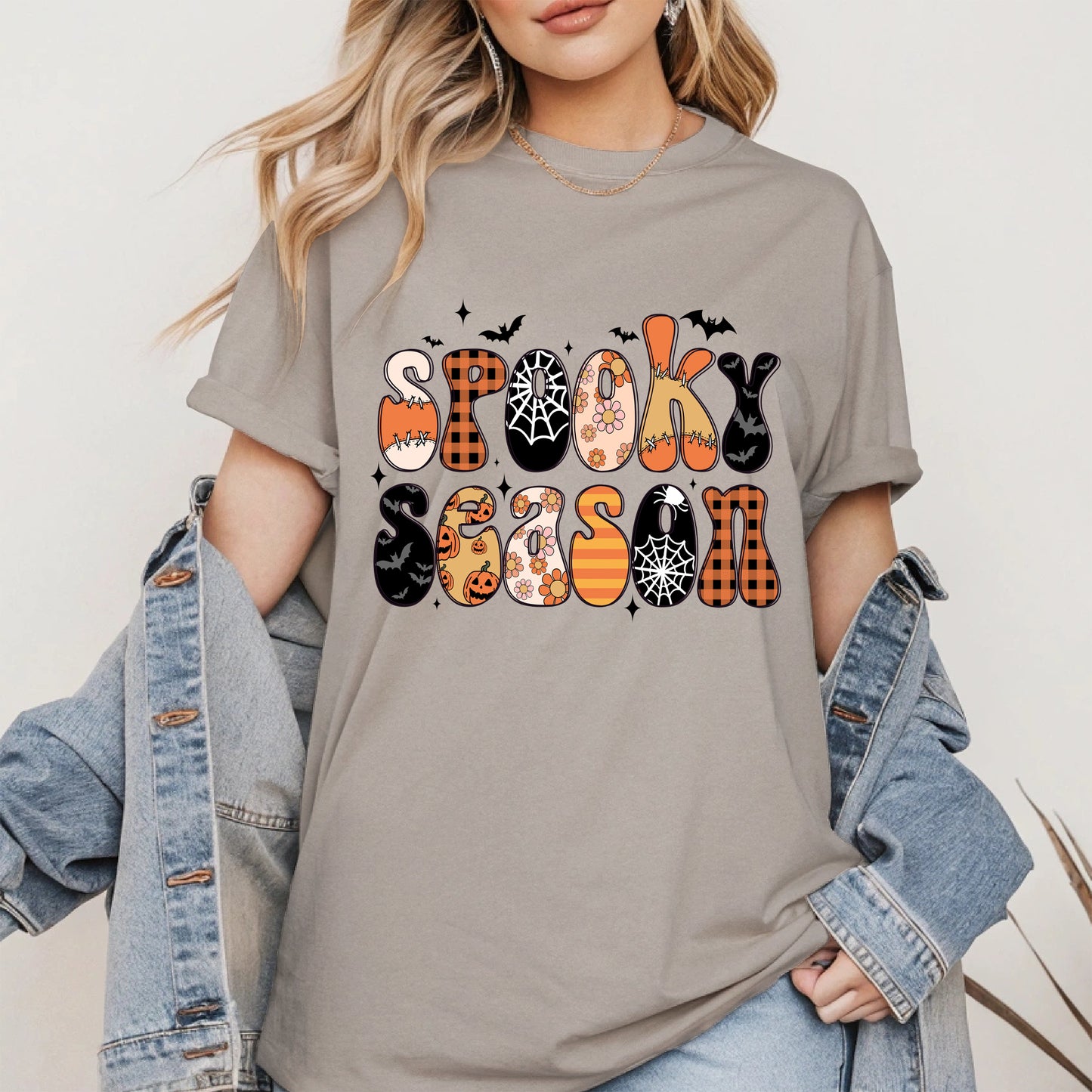 Retro Spooky Season Halloween Shirt
