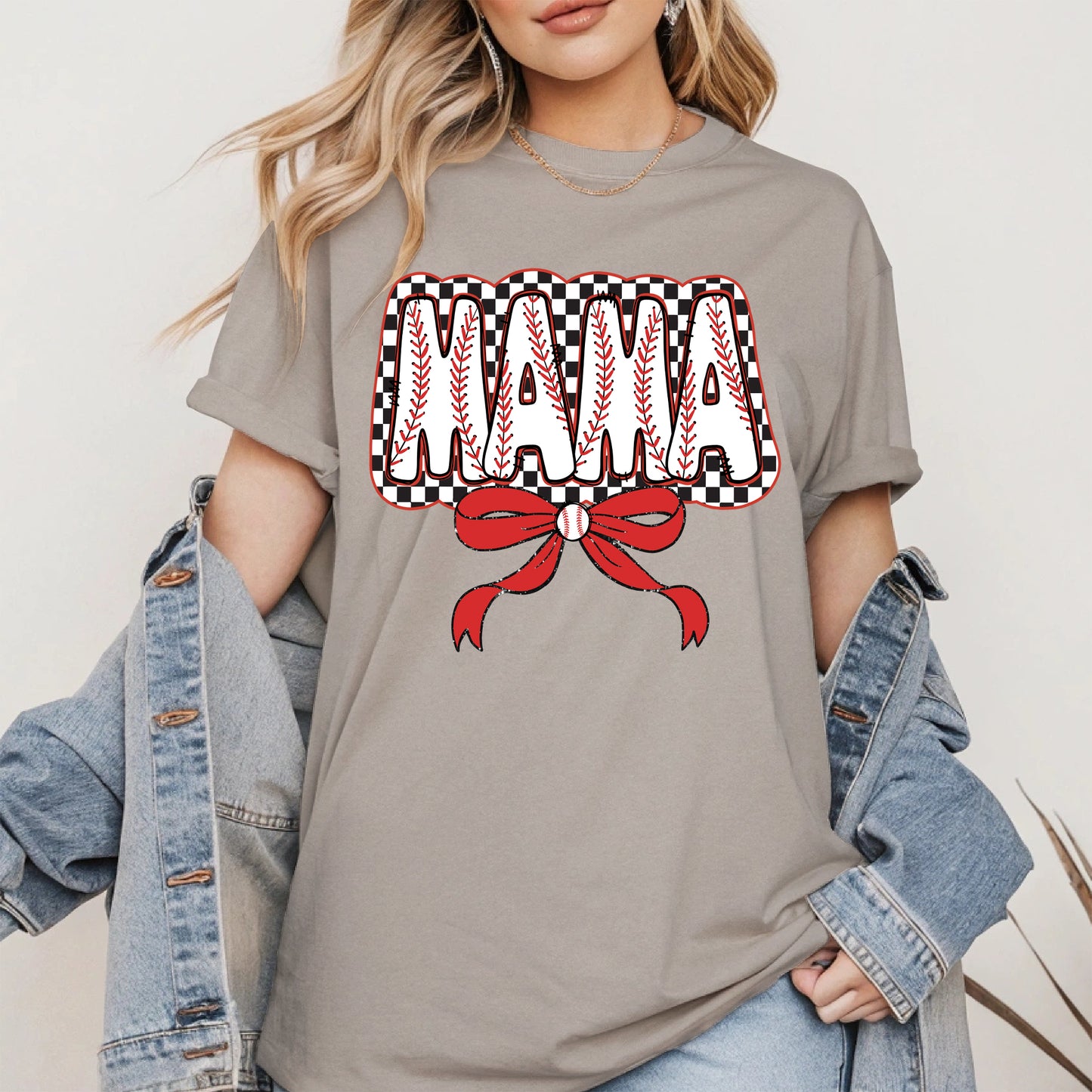 Baseball Mama Shirt Sport Tee Hoodie Sweatshirt Gift for Baseball Moms