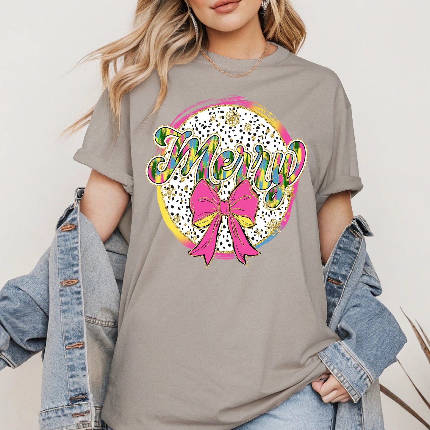Merry Coquette Bow Shirt