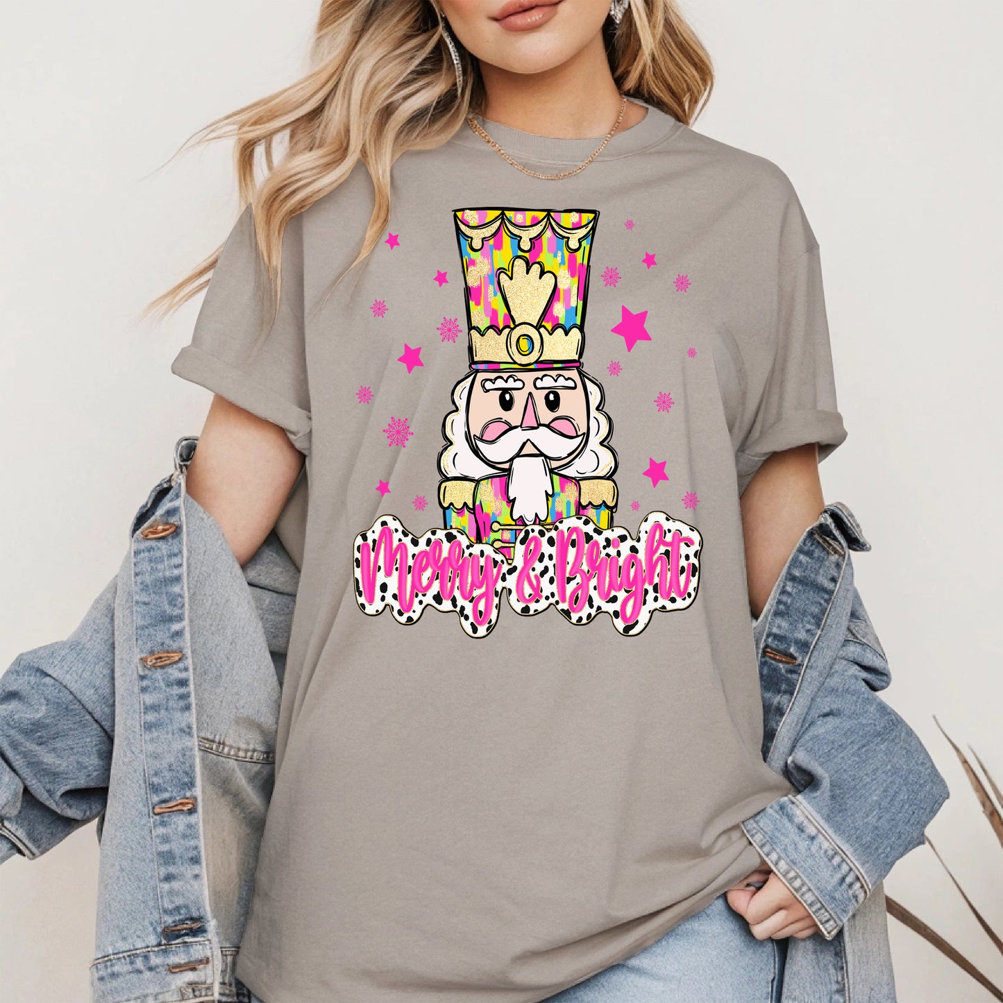 Merry and Bright Nutcracker Shirt