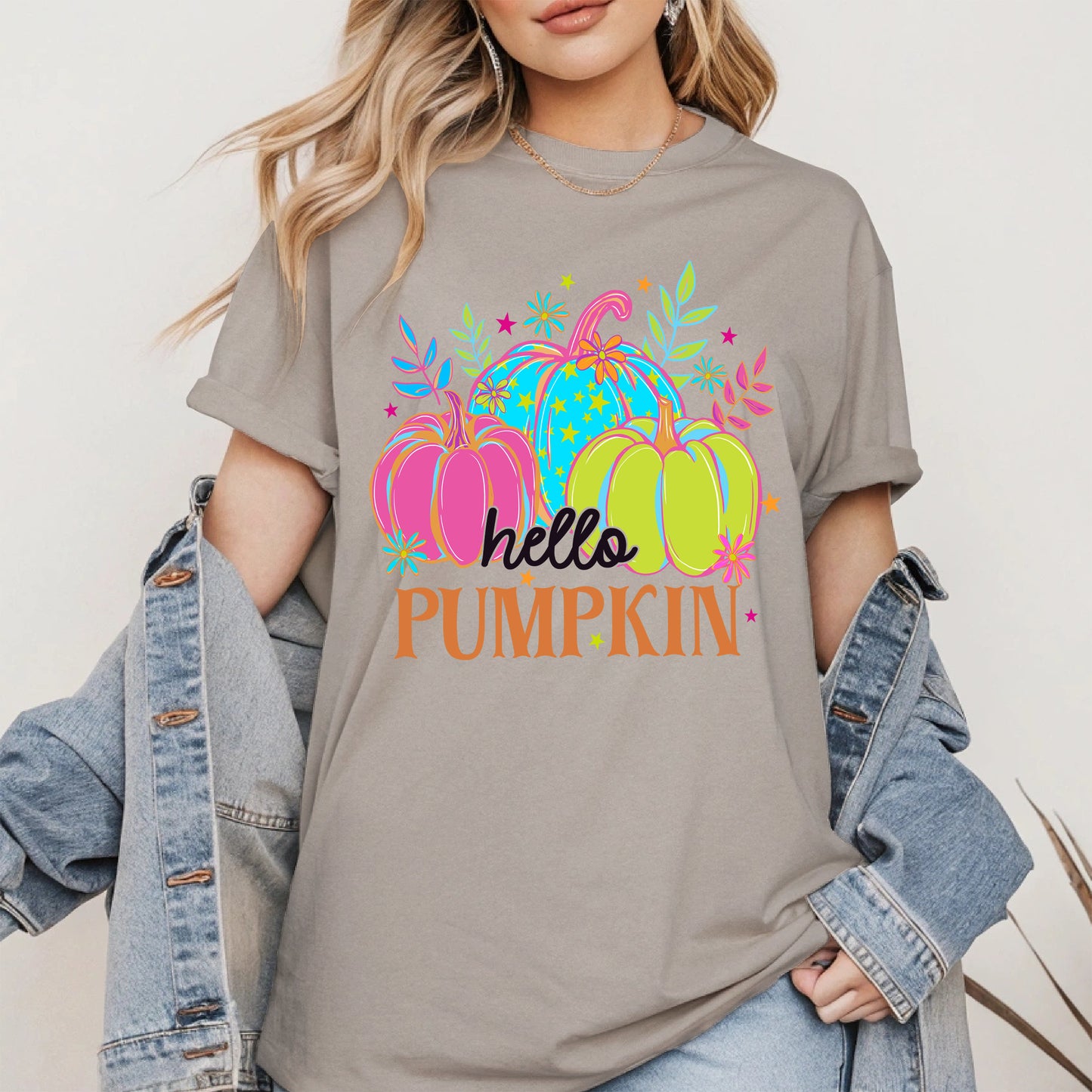 Pumpkin Neon halloween shirt