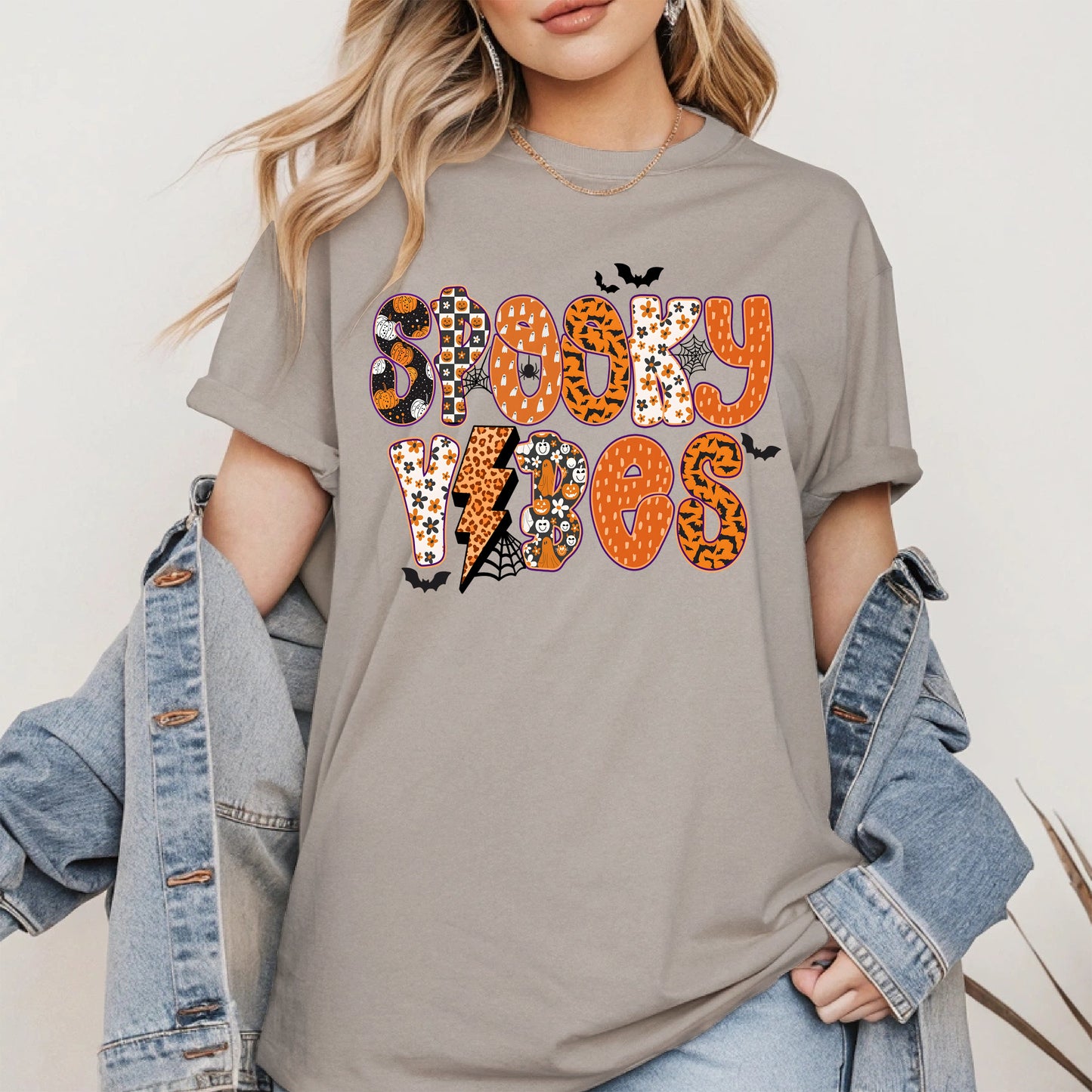 Spooky vibes halloween shirt