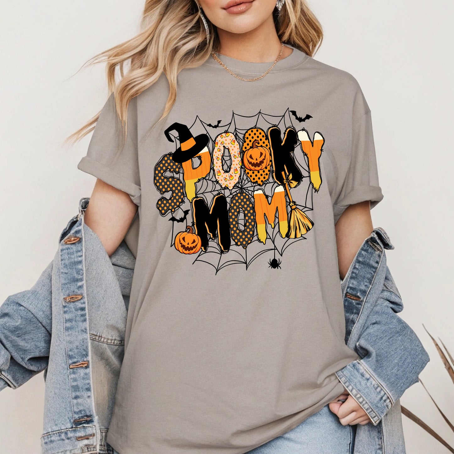 Spooky MAMA halloween shirt and hoodie