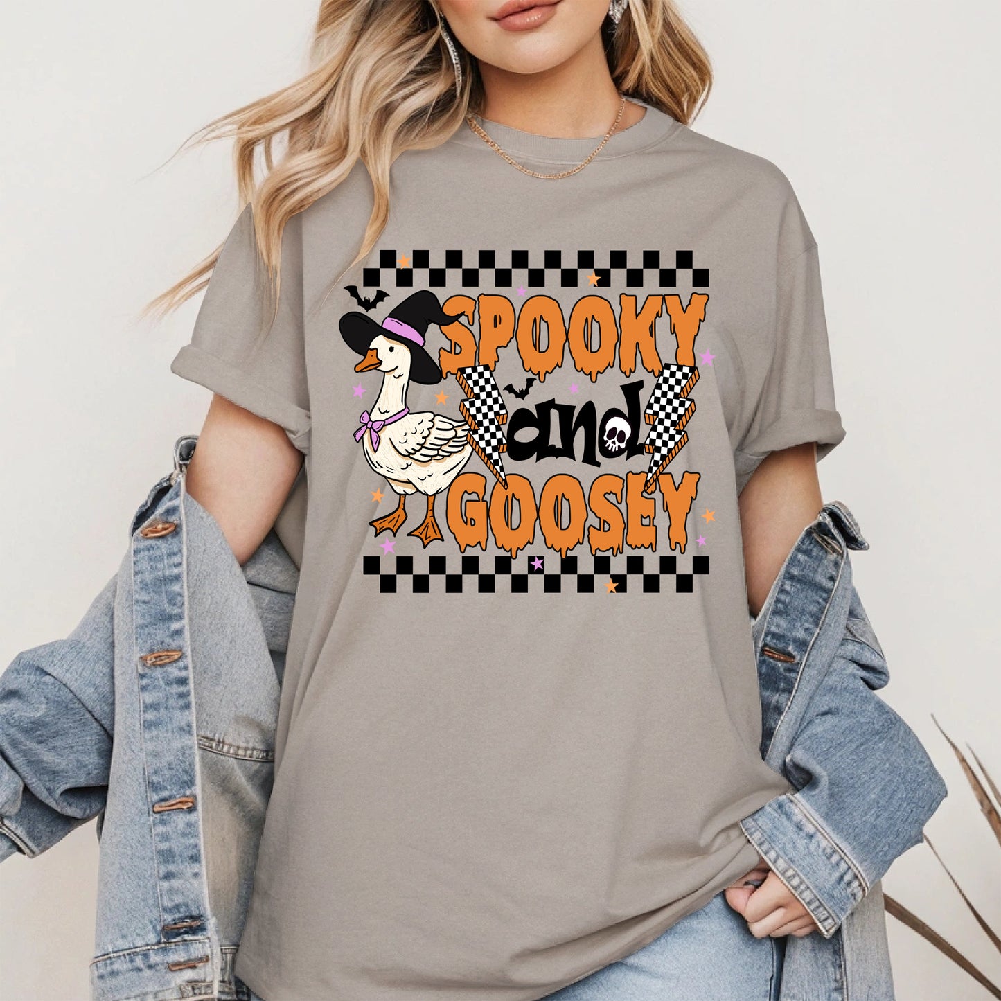 Spooky and goosey halloween shirt