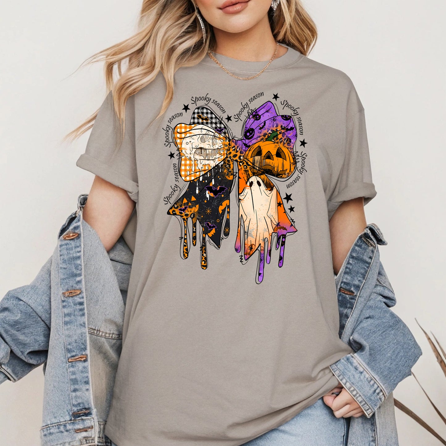 Halloween Coquette Bow shirt and hoodie