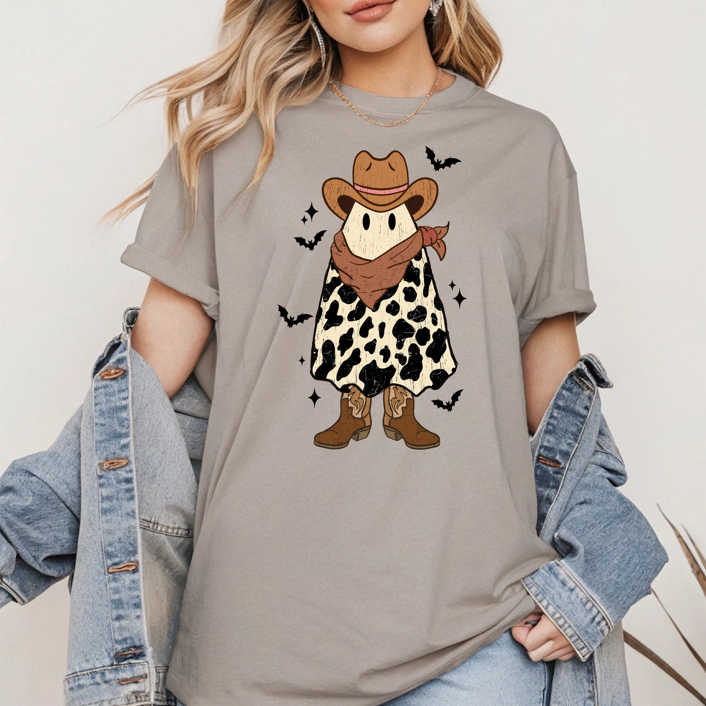 Western Boo Ghost halloween shirt