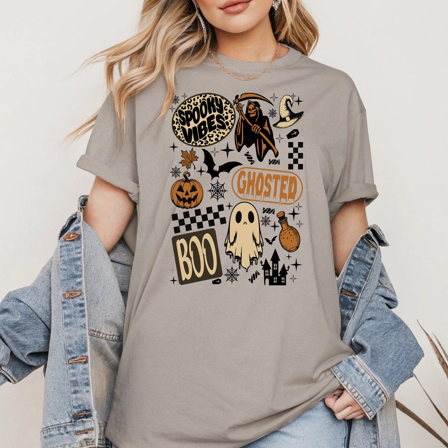 Halloween Collage shirt and hoodie