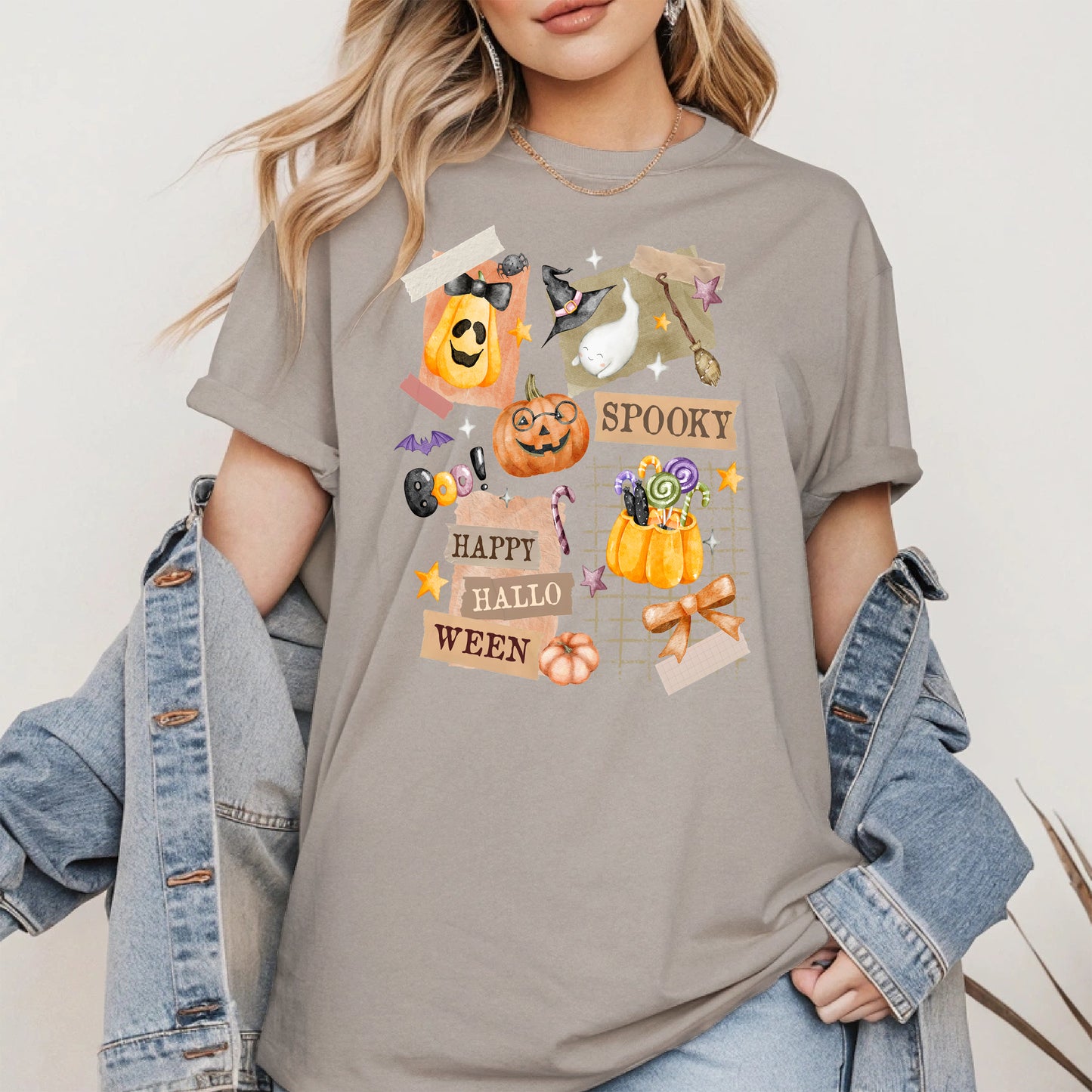 Halloween Collage shirt and sweatshirt