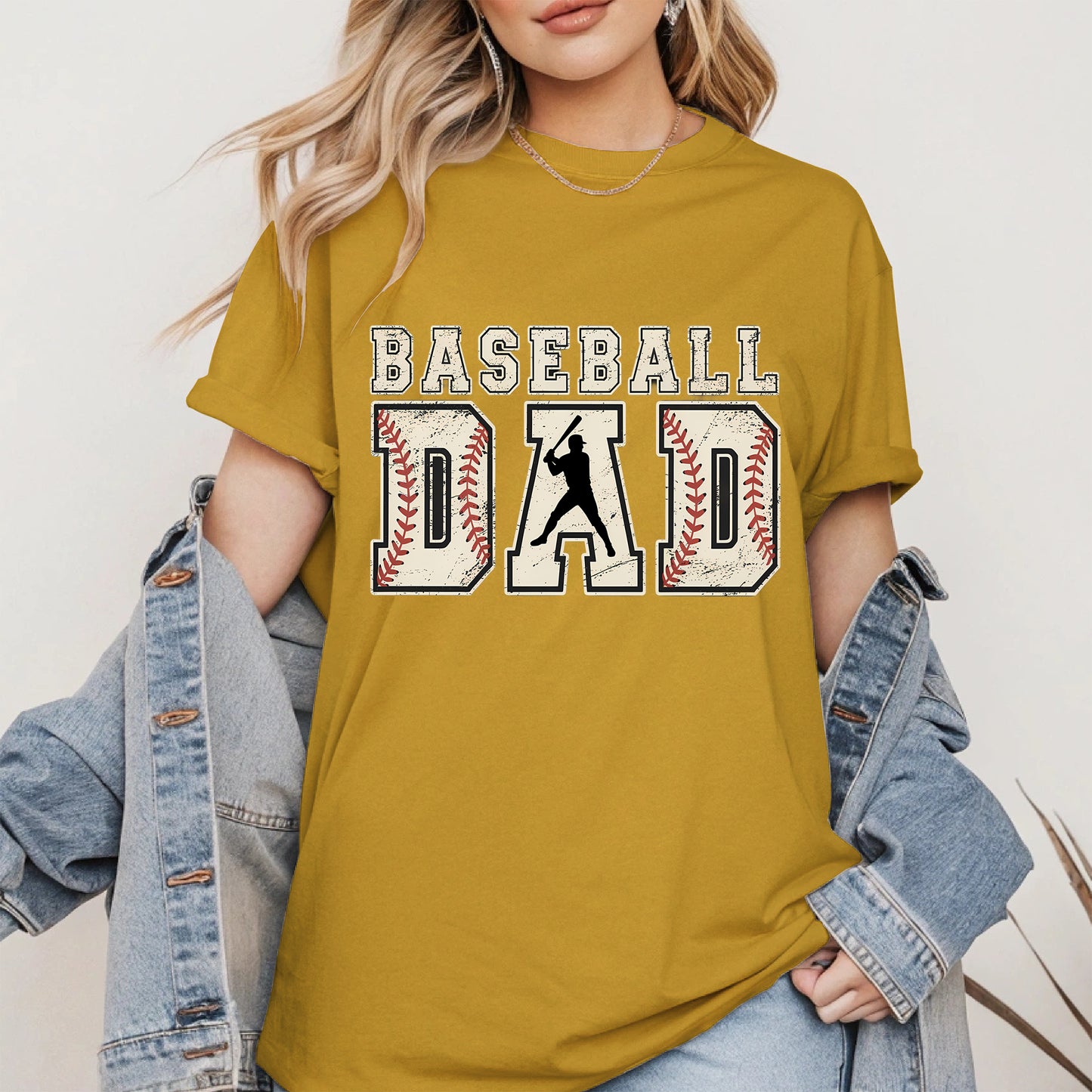 Classic Sports Tee for Proud Baseball Fathers