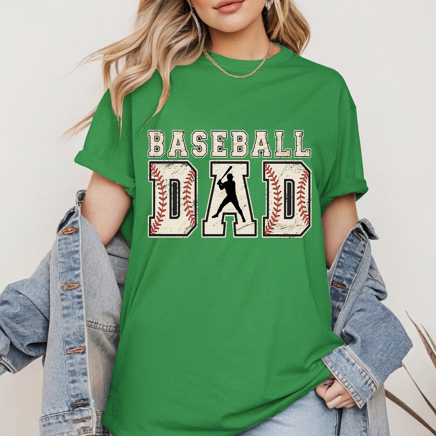 Classic Sports Tee for Proud Baseball Fathers