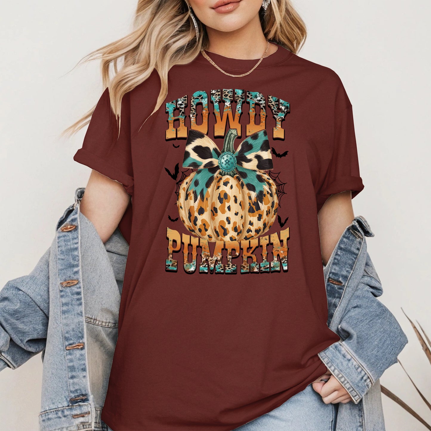 Western Leopard Cowgirl Fall Shirt