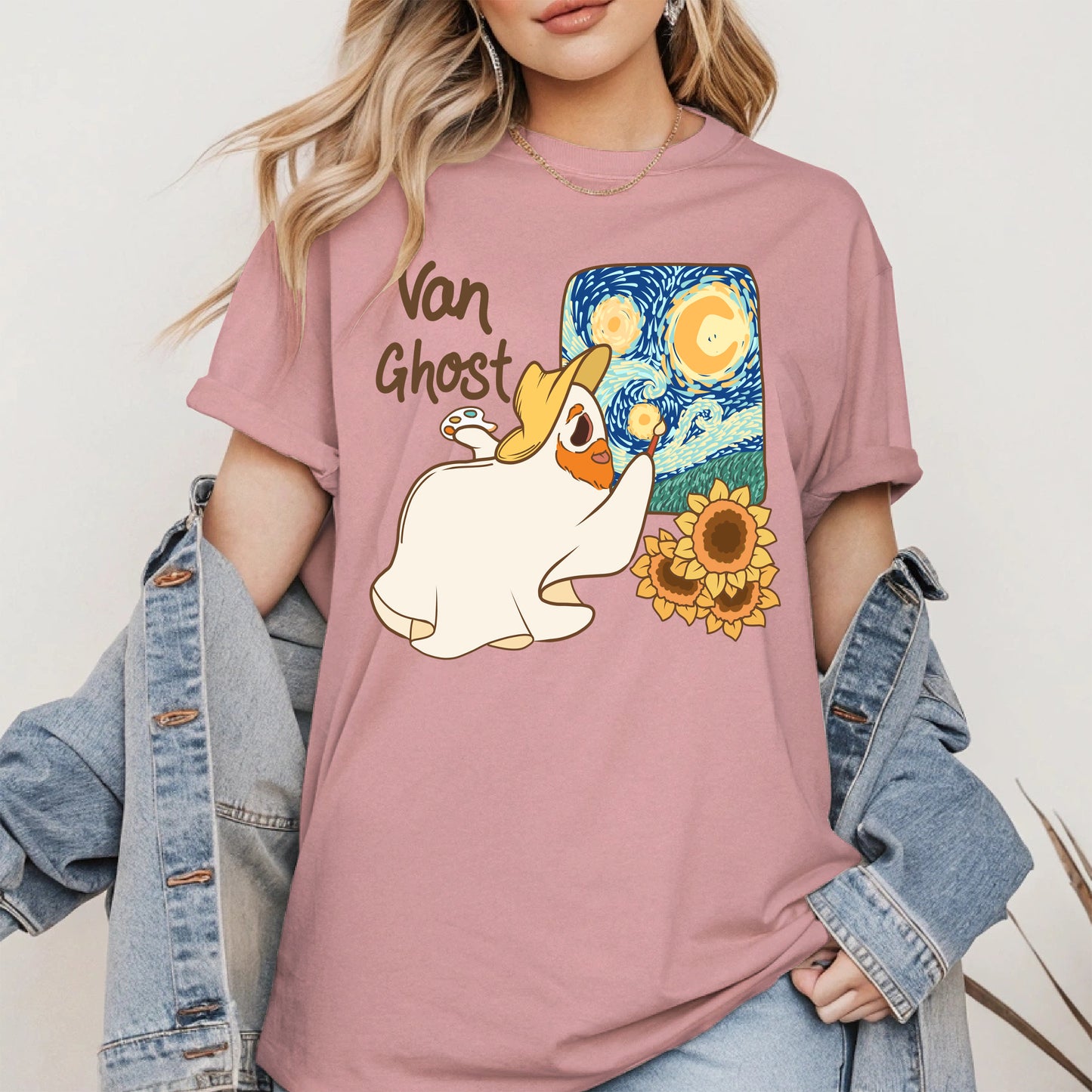Van Ghost Funny Artist Shirt