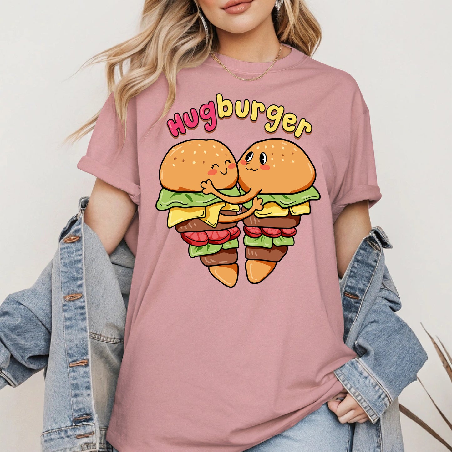 Hugburger Cute Couple Shirt