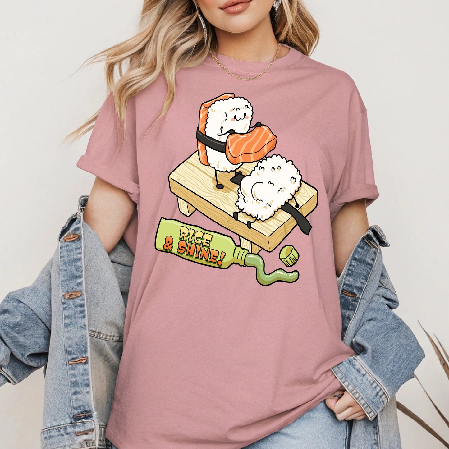 Rice and Shine Sushi Shirt