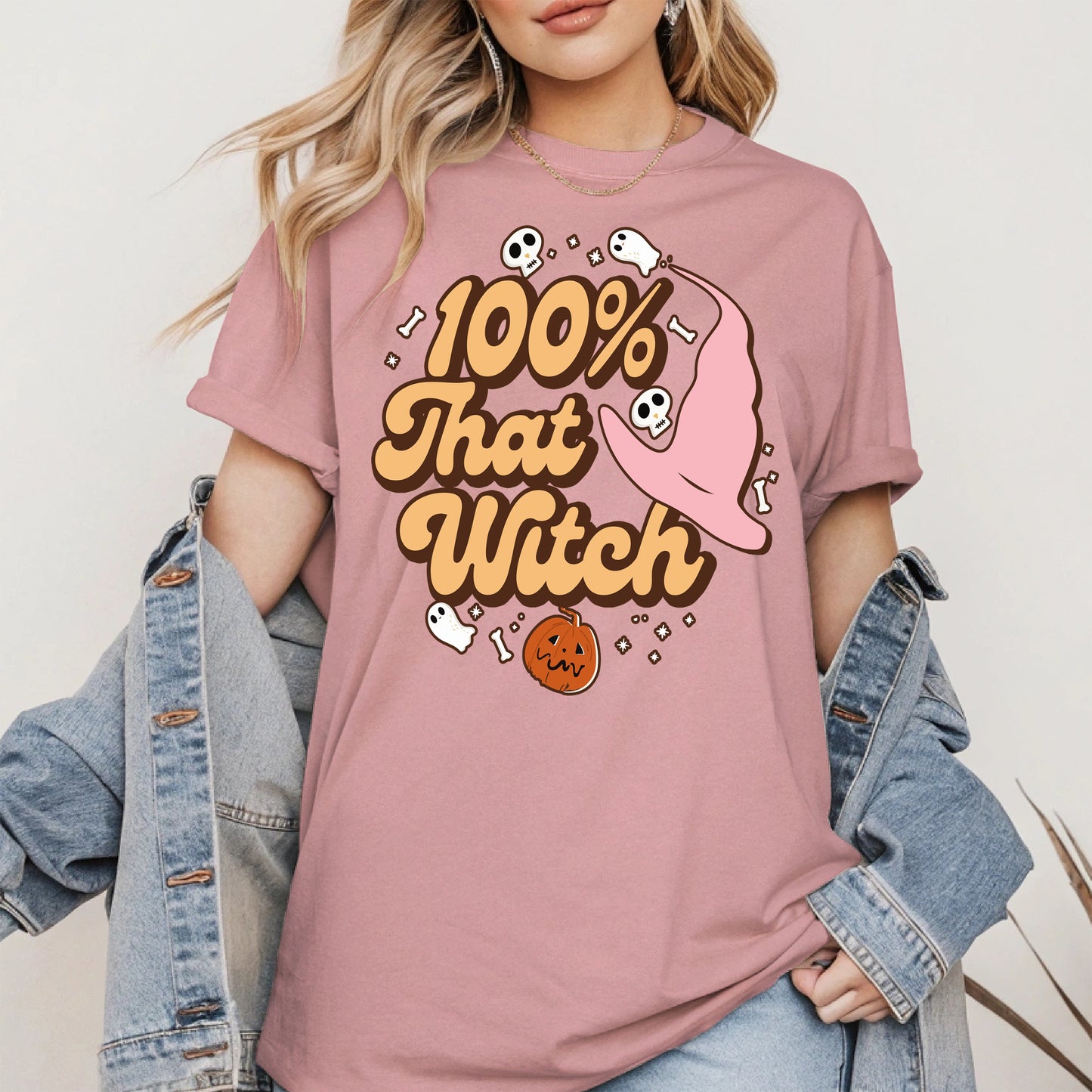 100 Percent That Witch Halloween Shirt