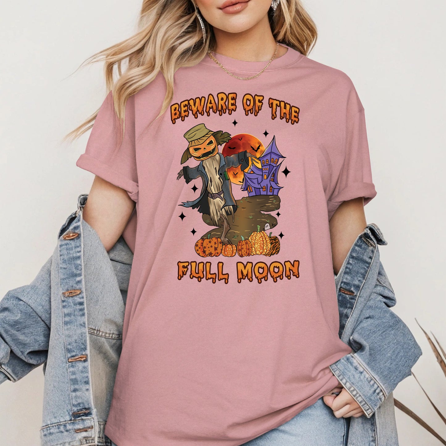 Beware of the Full Moon Halloween Shirt