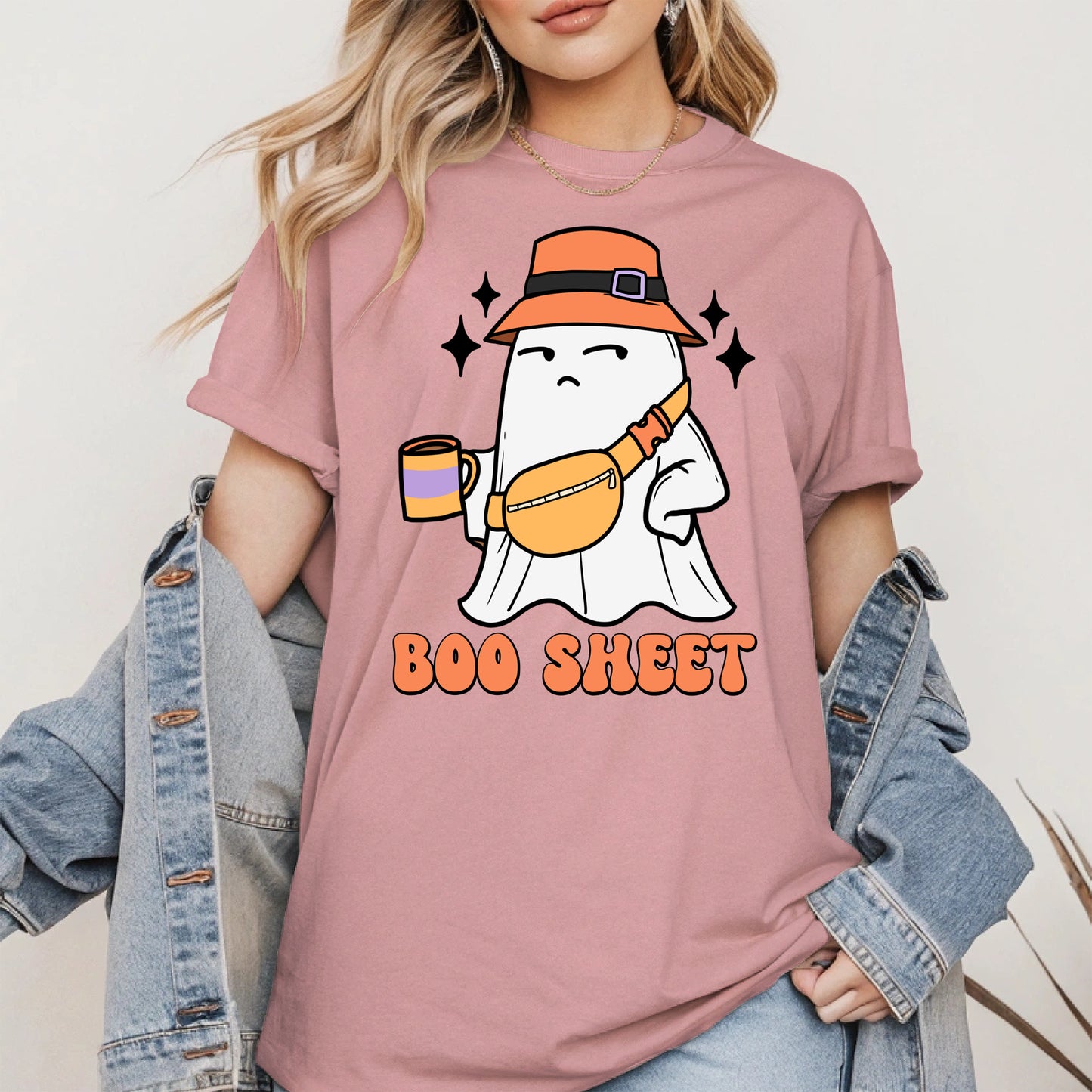 Funny Boo Sheet Halloween Shirt