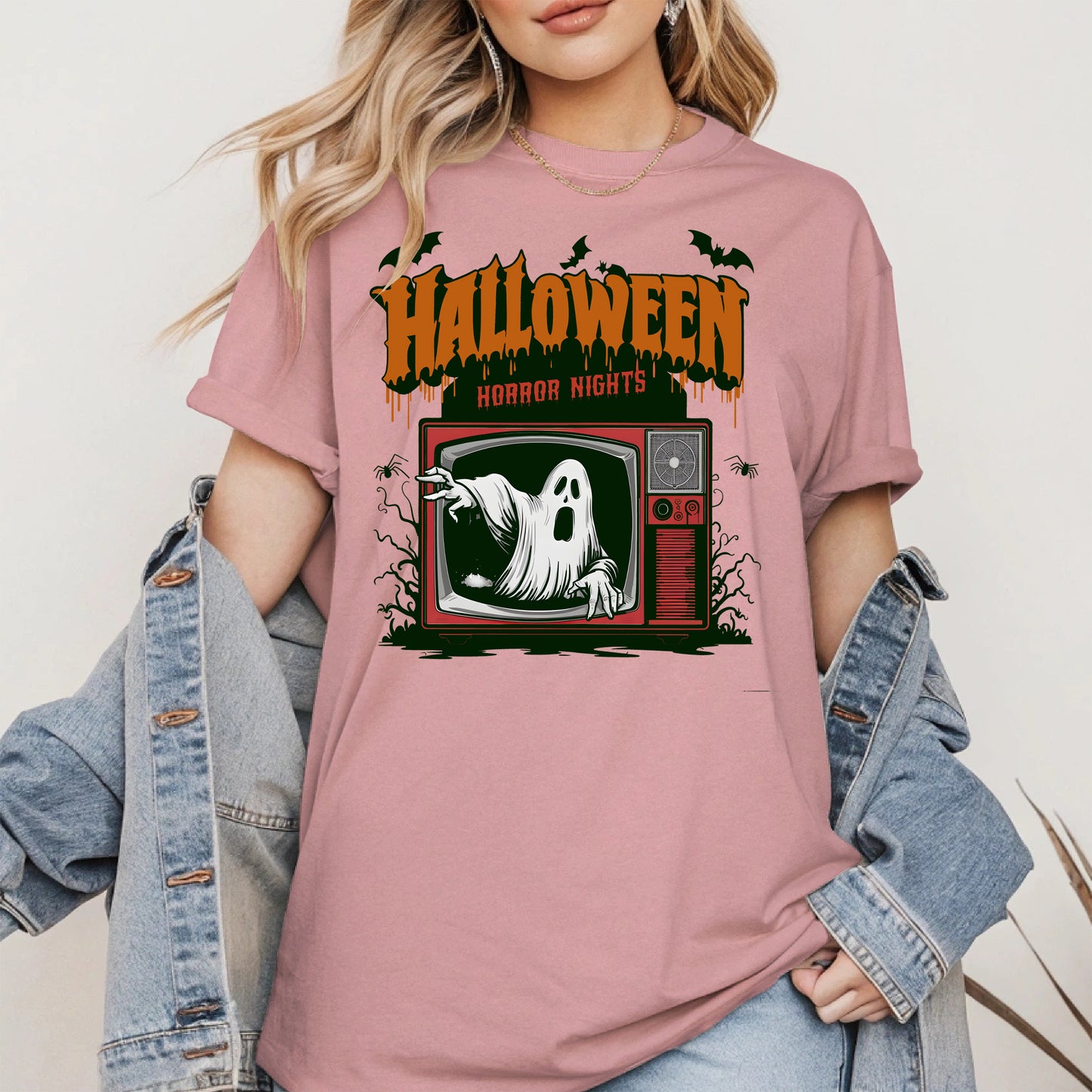 Halloween Horror Nights Ghost TV Shirt