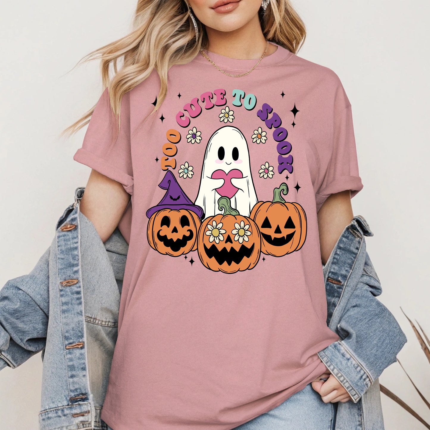 Too Cute To Spook Halloween Shirt