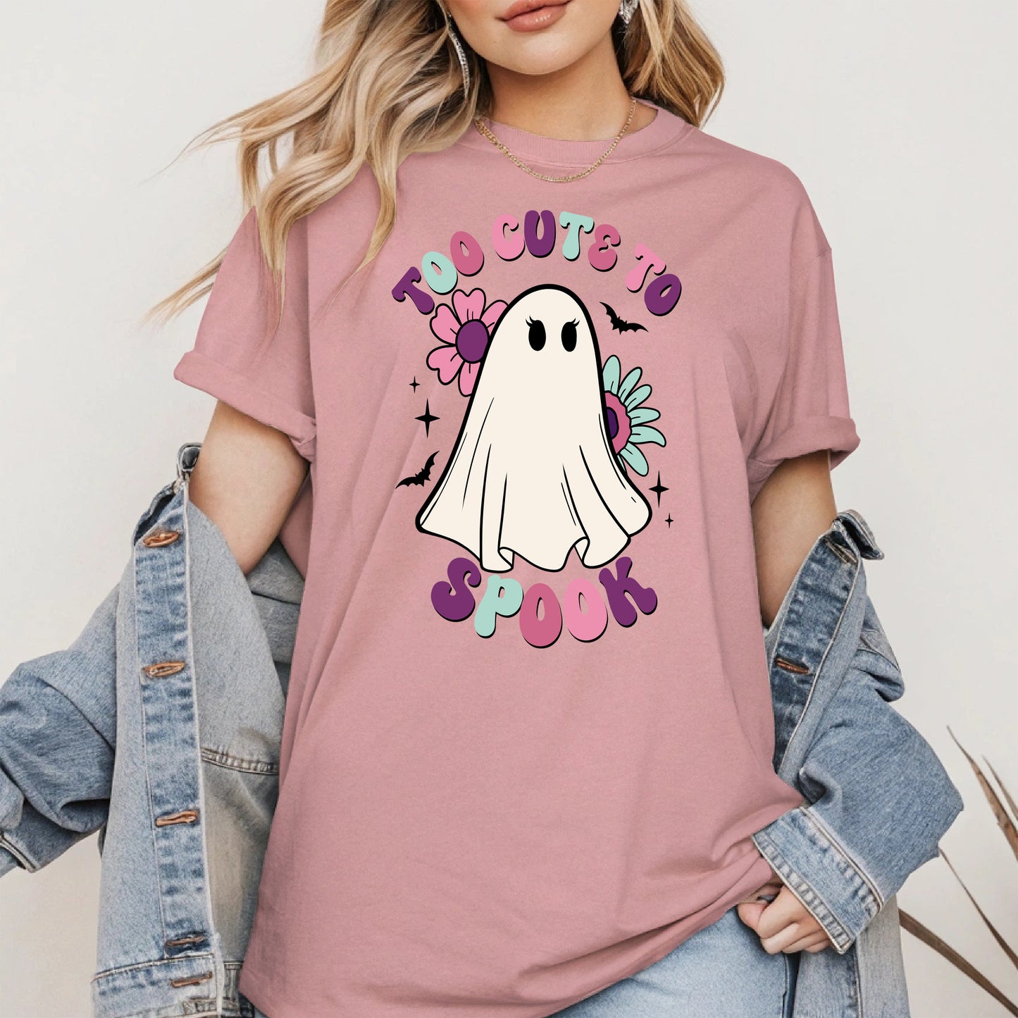 Too Cute To Spook Ghost Shirt