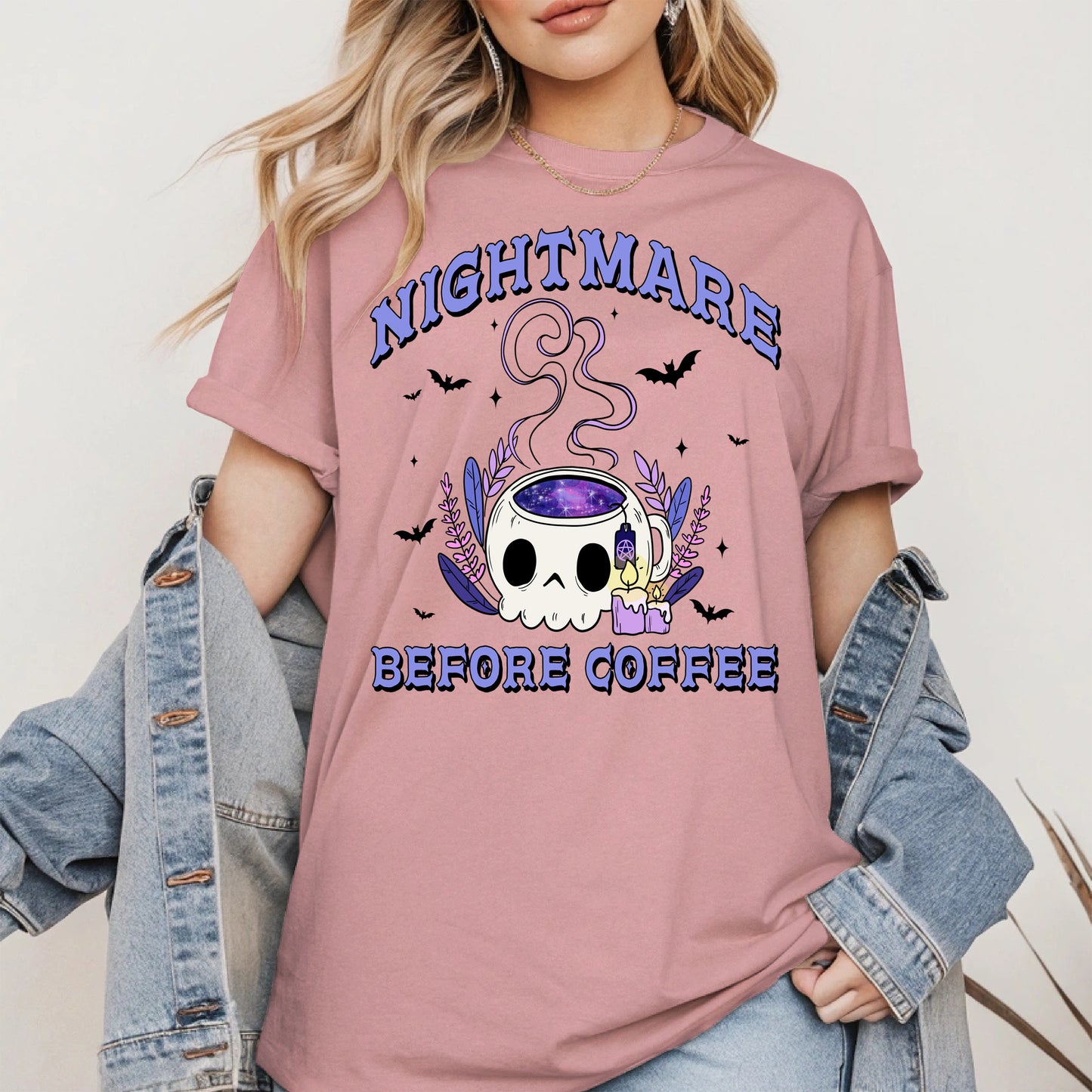 Nightmare Before Coffee Halloween Shirt