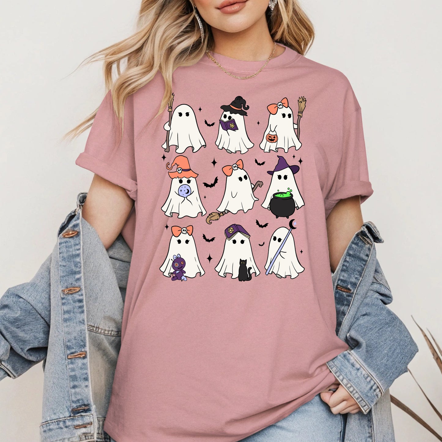 Cute Halloween Ghost Squad Shirt