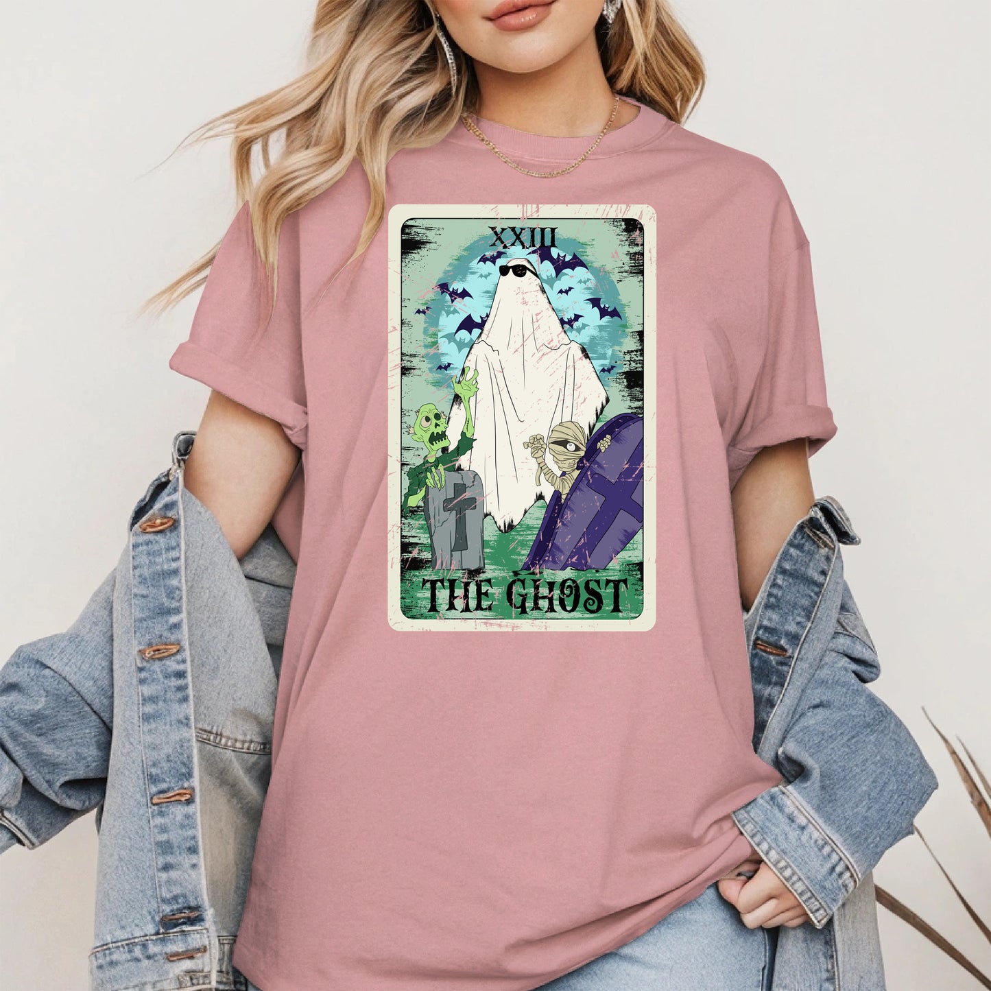 The Ghost Tarot Halloween Shirt