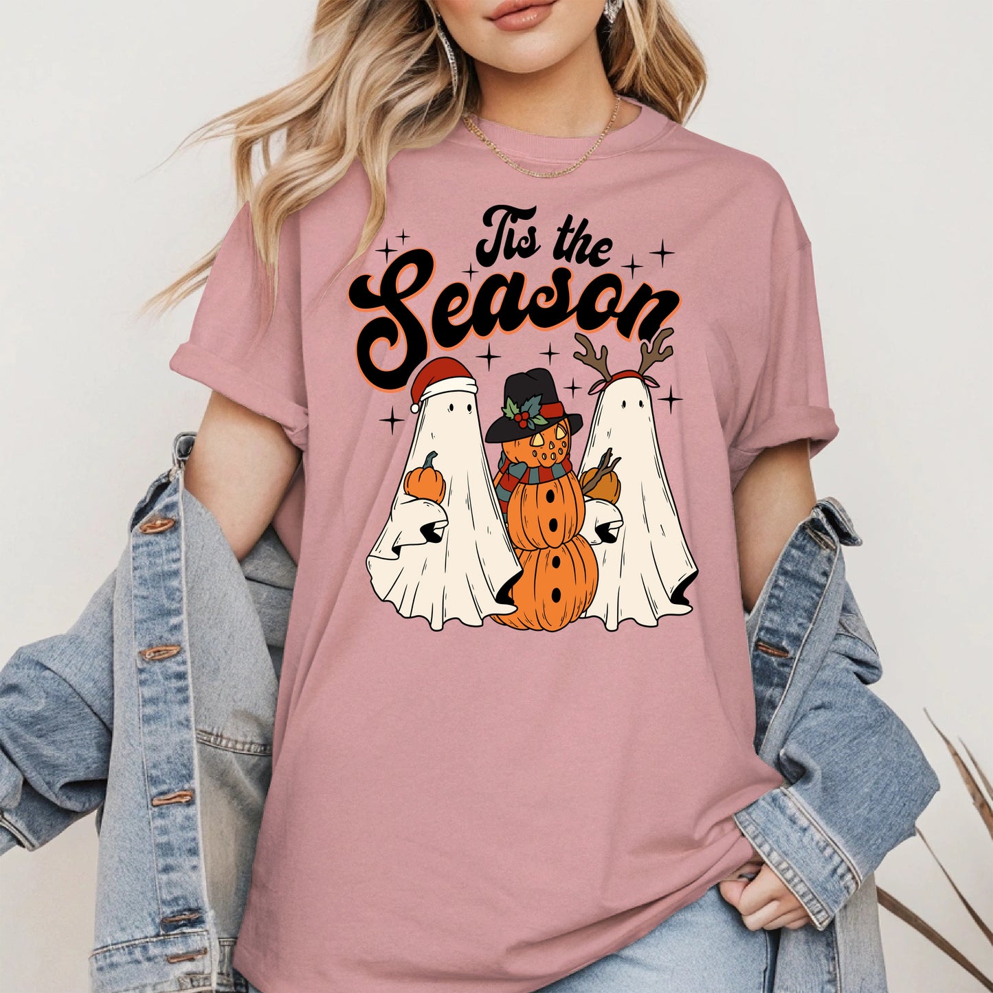 Ghost Pumpkin Season Shirt Halloween