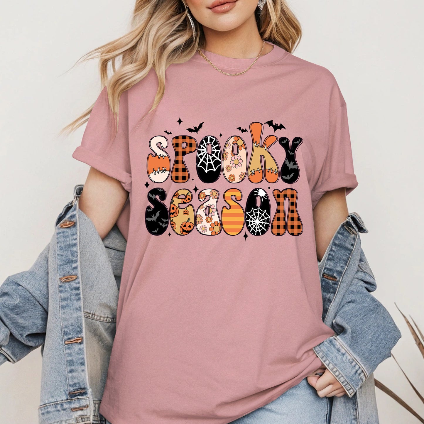 Retro Spooky Season Halloween Shirt
