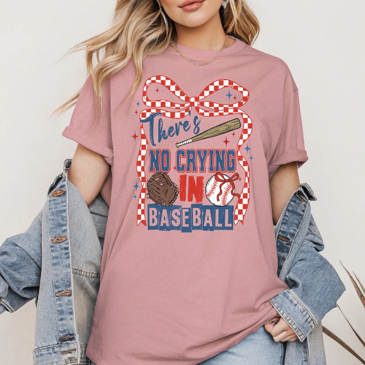 No Crying in Baseball Shirt Sport Tee Hoodie Sweatshirt Gift