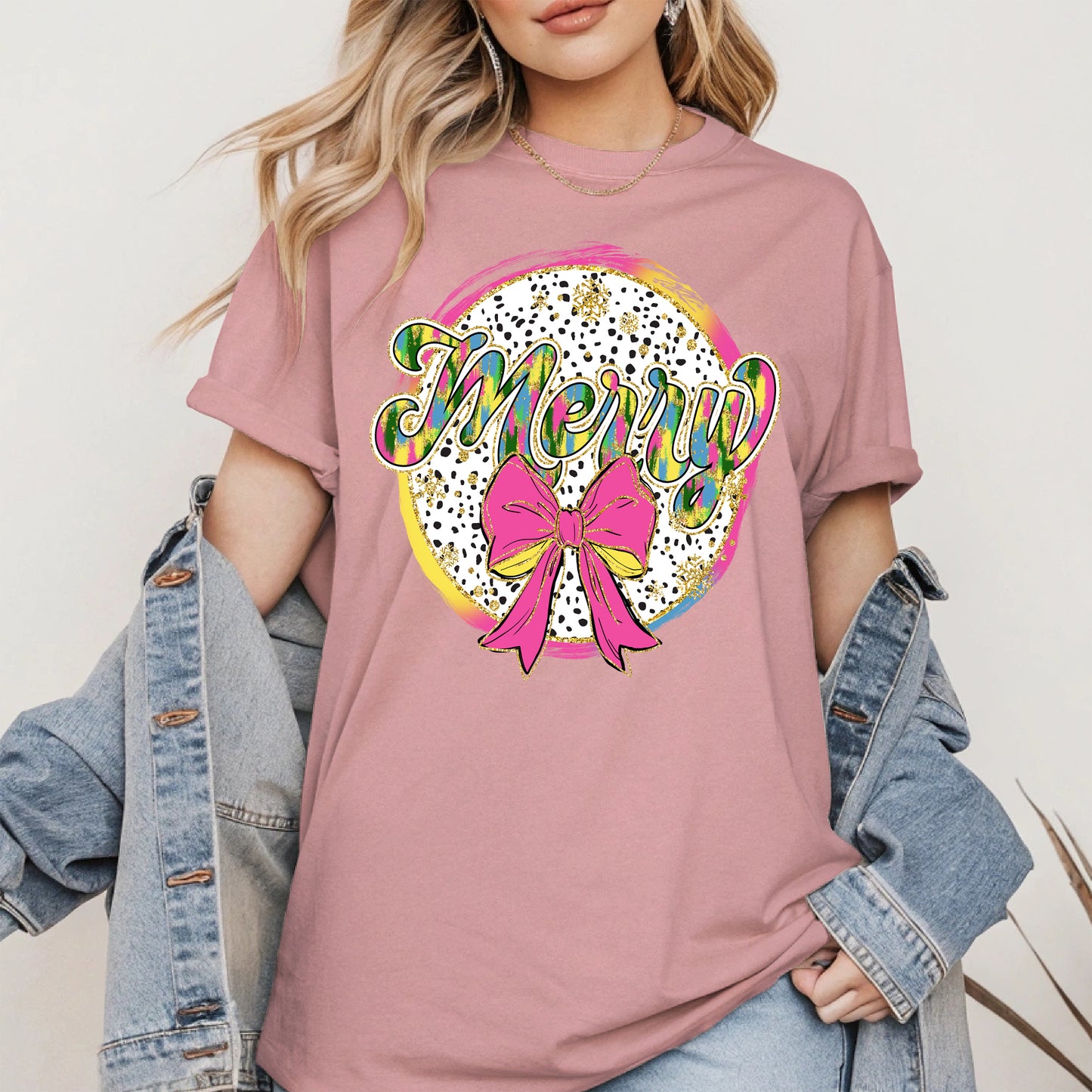 Merry Coquette Bow Shirt