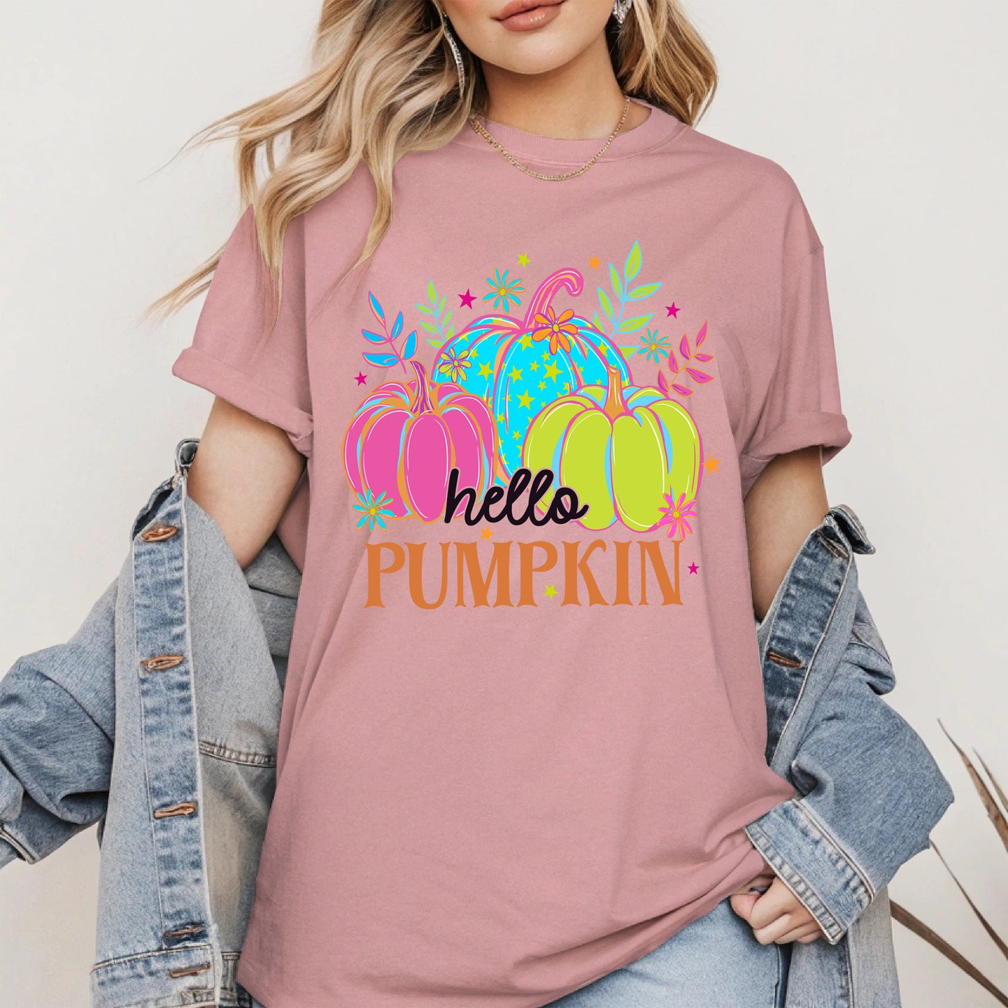 Pumpkin Neon halloween shirt