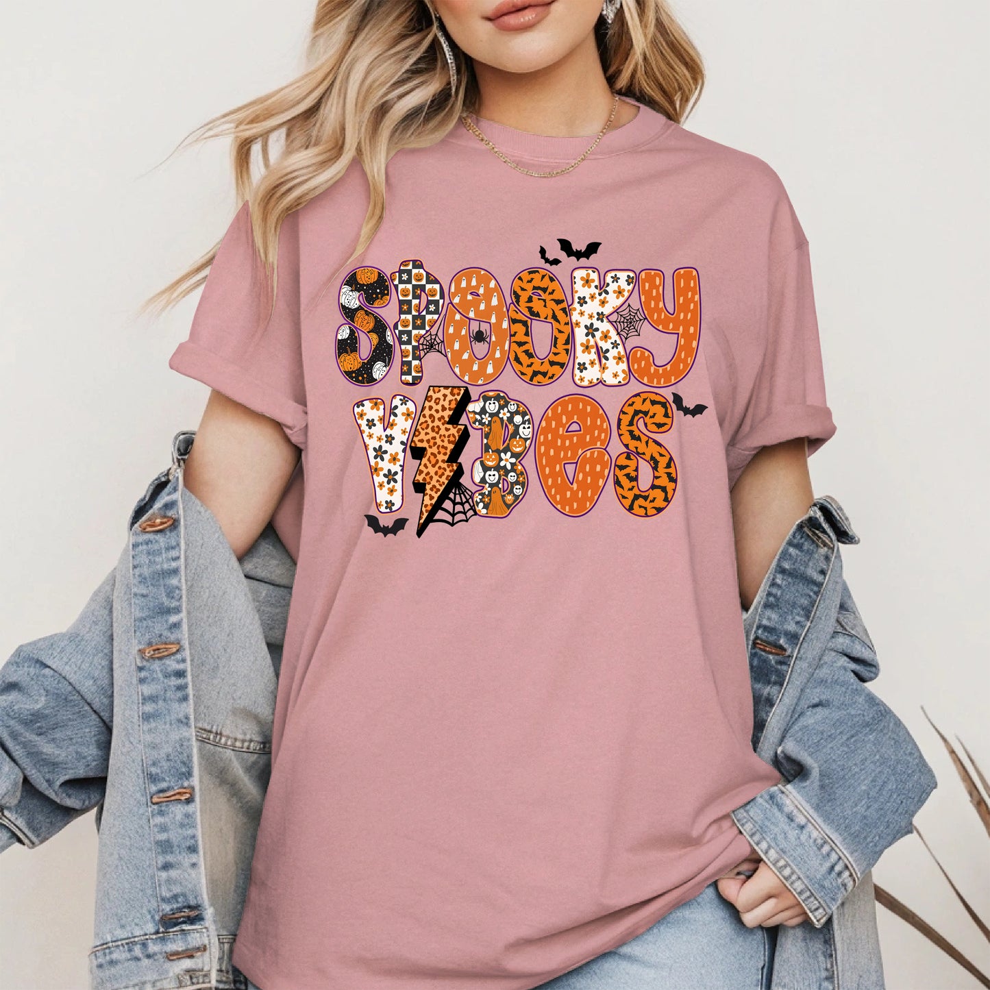 Spooky vibes halloween shirt