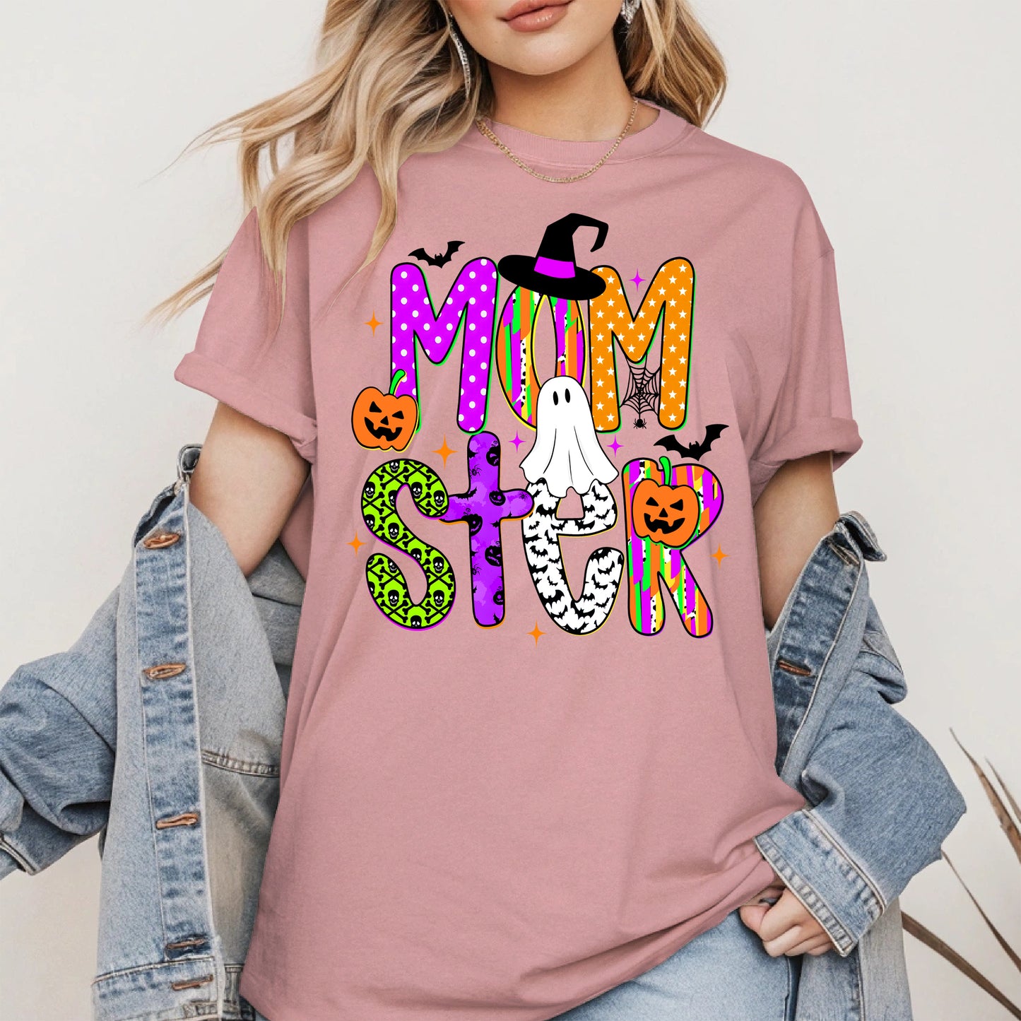Momster halloween shirt and hoodie