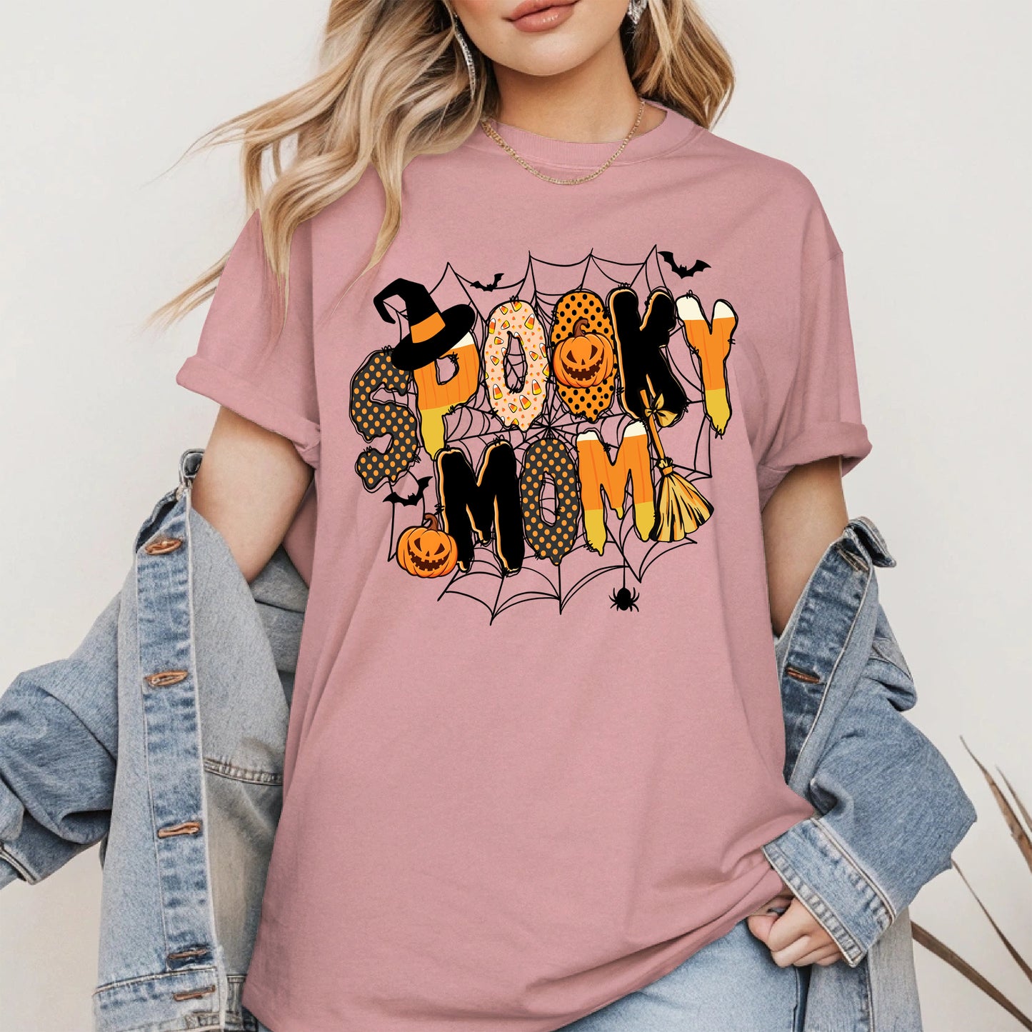 Spooky MAMA halloween shirt and hoodie