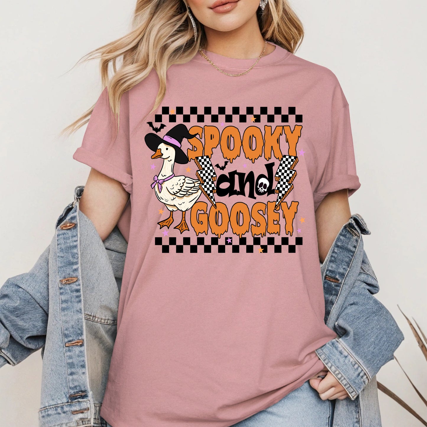 Spooky and goosey halloween shirt