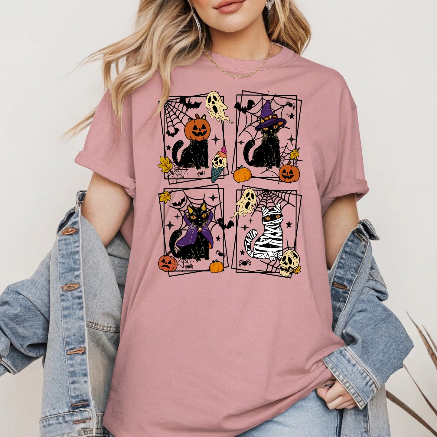 Black Cat Halloween shirt and hoodie