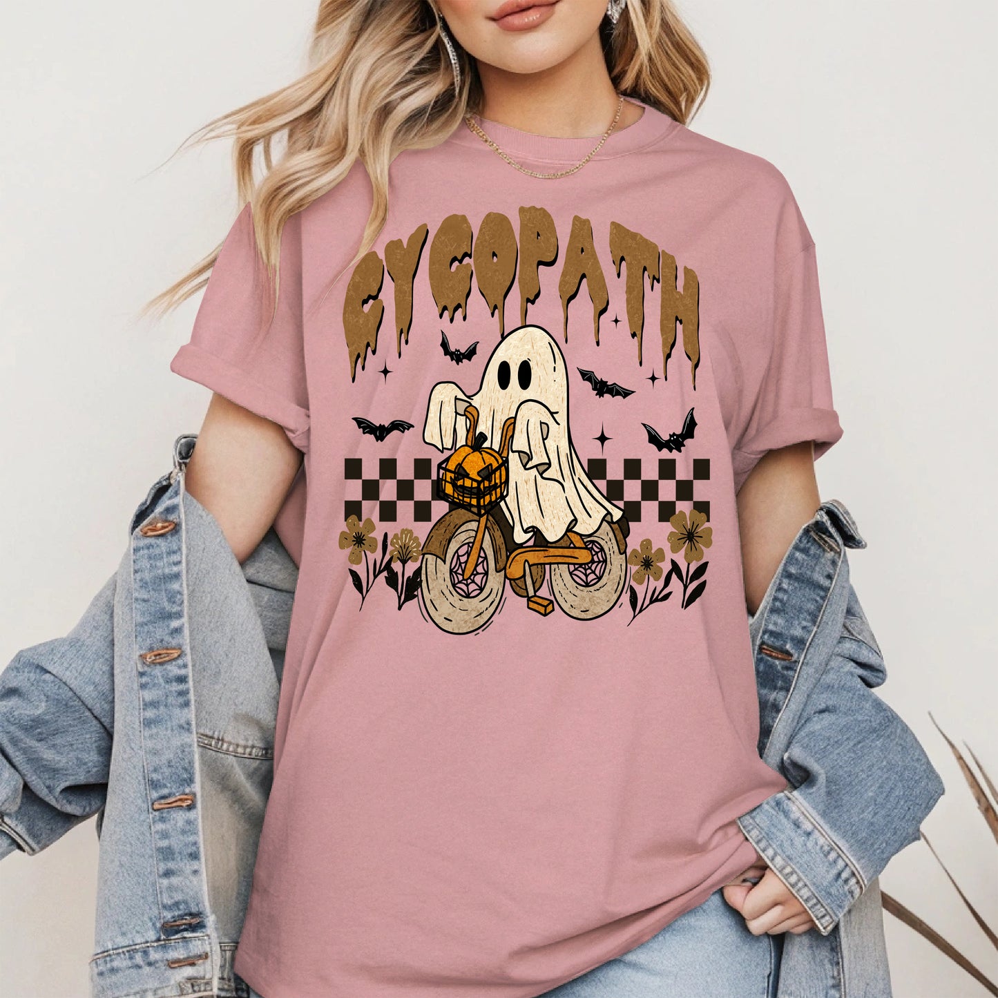 Cycopath halloween shirt and hoodie
