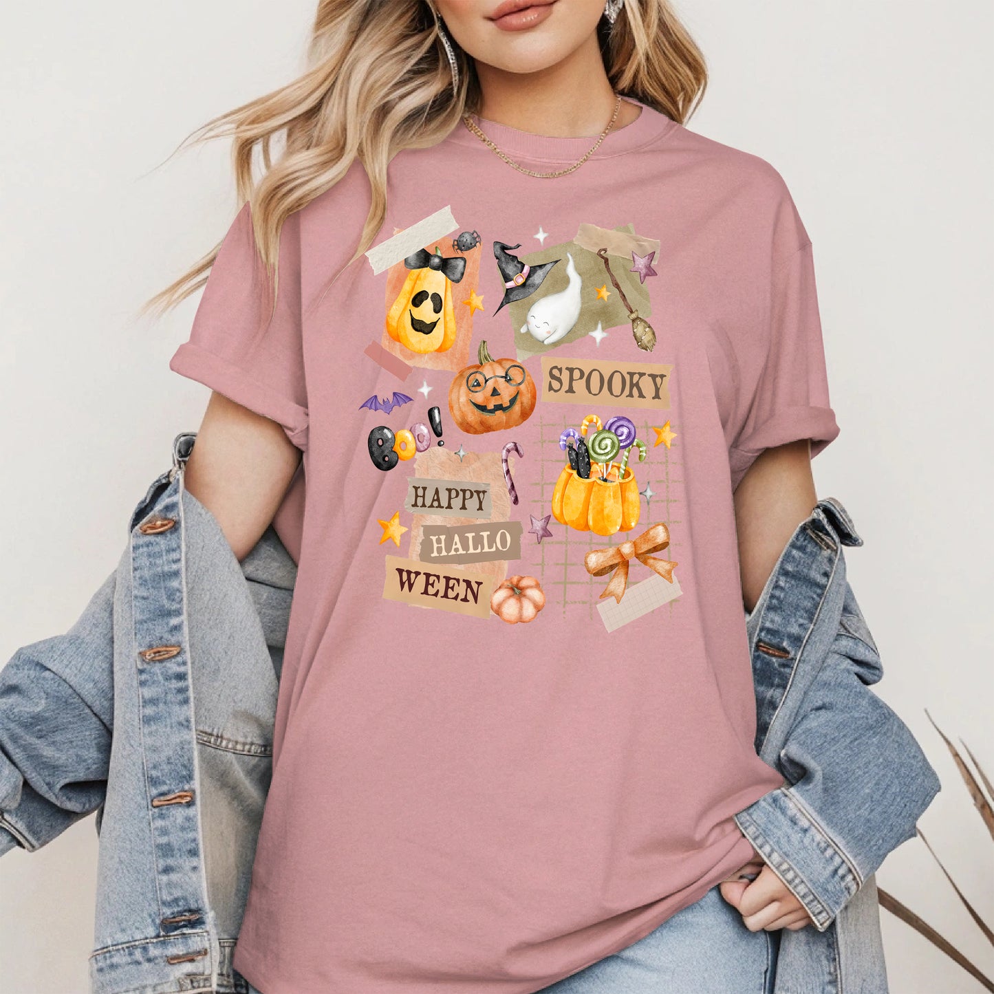 Halloween Collage shirt and sweatshirt
