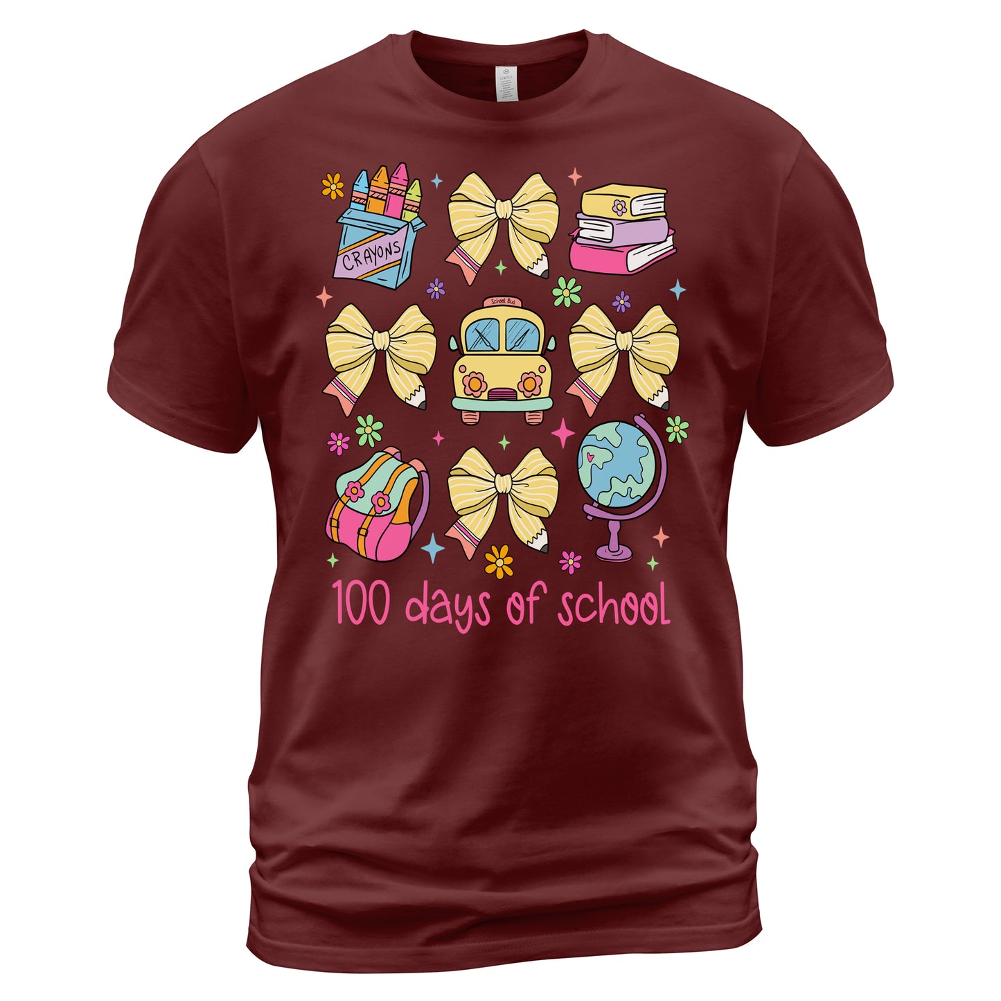 100 Days of School Coquette Shirt