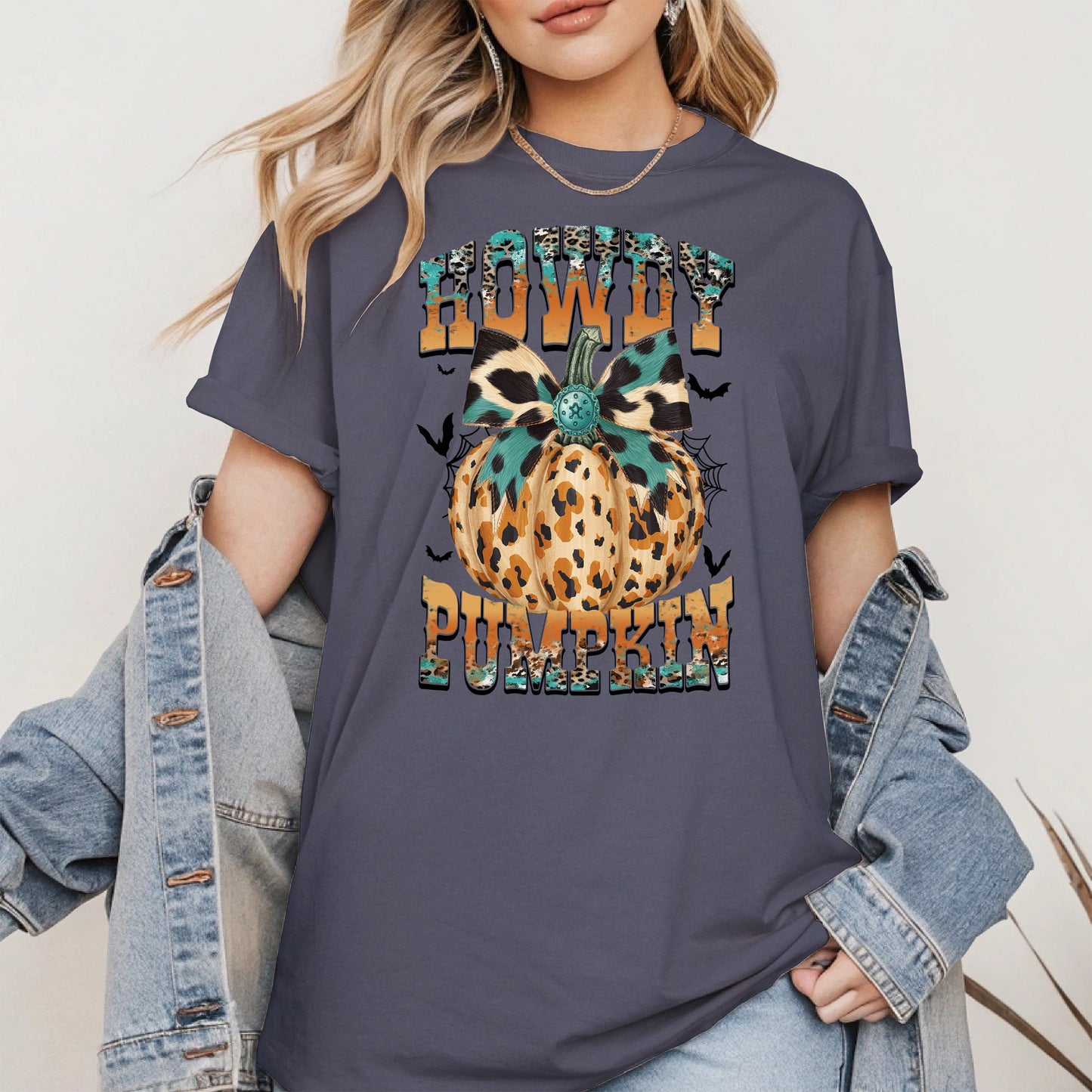 Western Leopard Cowgirl Fall Shirt